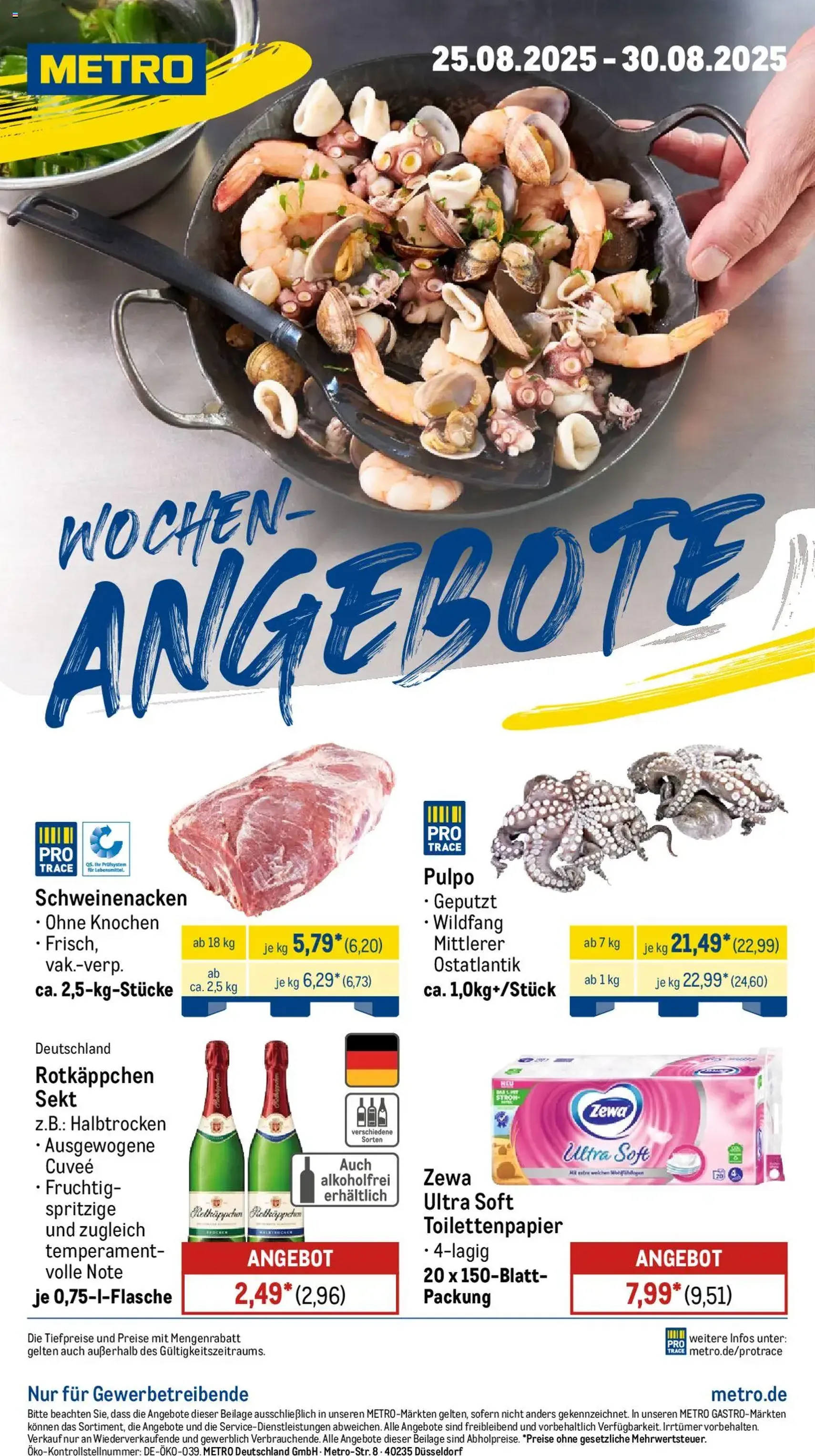Metro Prospekt - Gültiger Prospekt ab 25.08.2025, Seite 1 von insgesamt 27 Metro Prospekt - Gültiger Prospekt ab 25.08.2025, Seite 1 von insgesamt 27