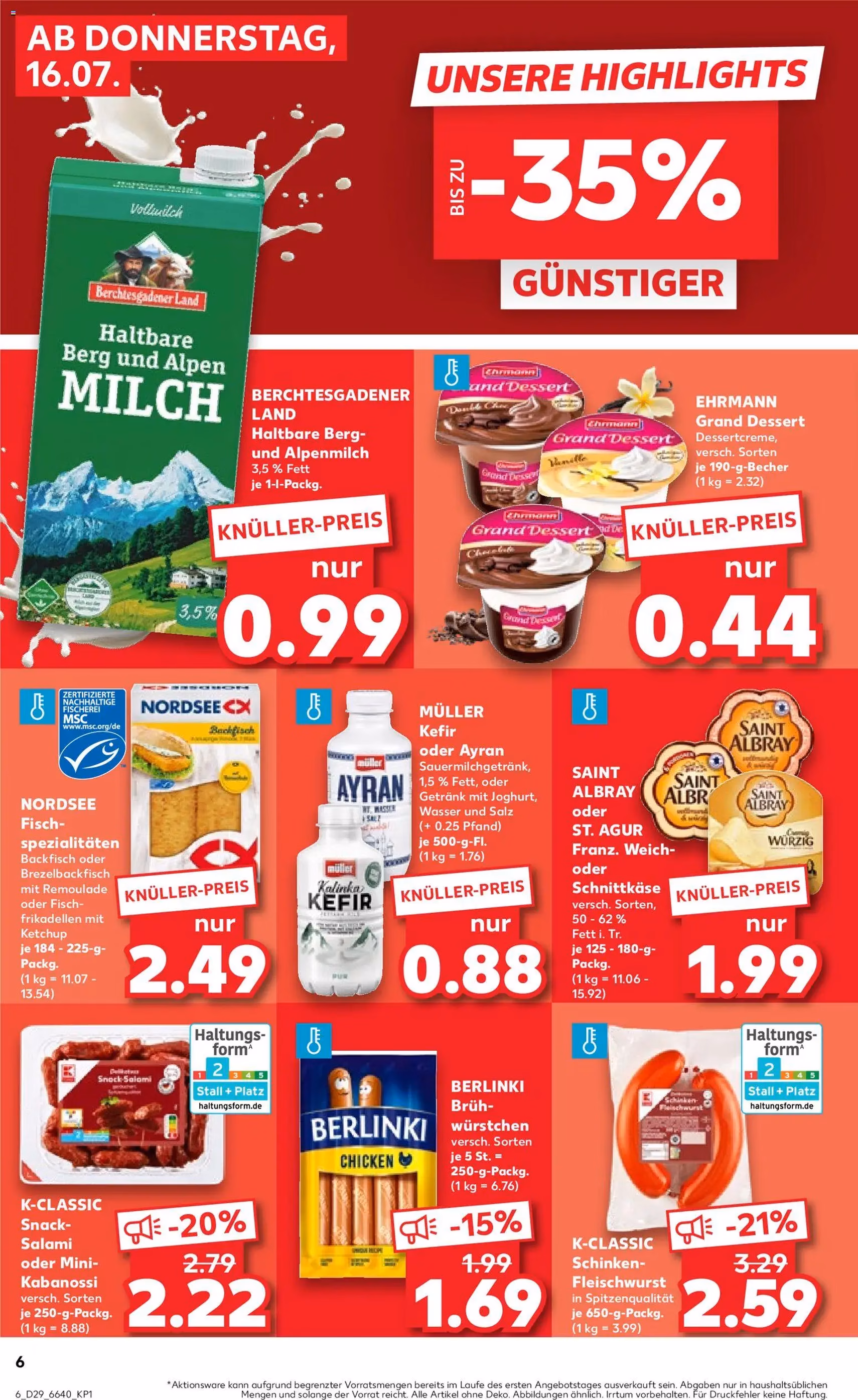 Kaufland Prospekt - Gültiger Prospekt ab 16.07.2026, Seite 6 von insgesamt 56