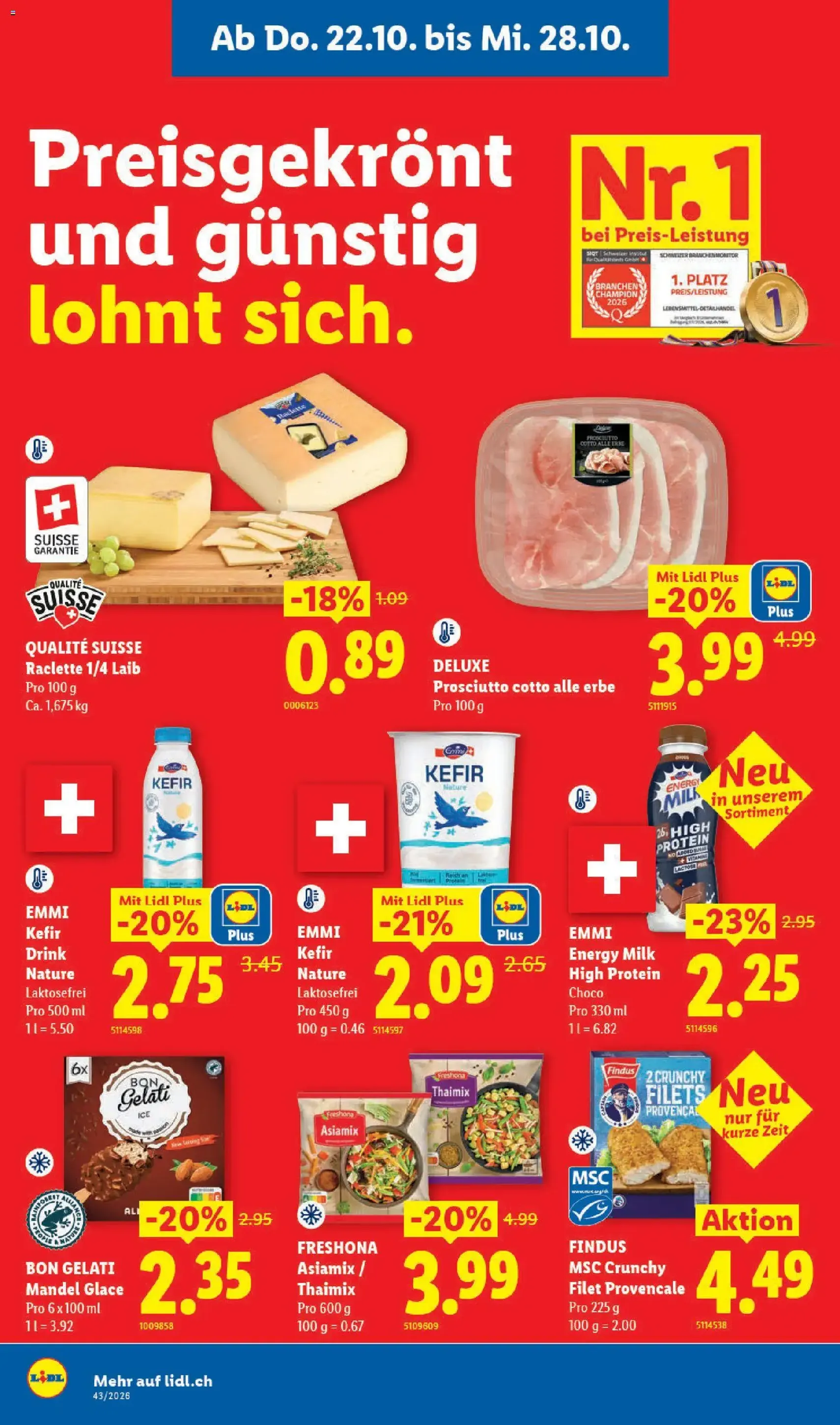 Lidl aktionen - Gültiger Prospekt ab 22.10.2026, Seite 10 von insgesamt 34