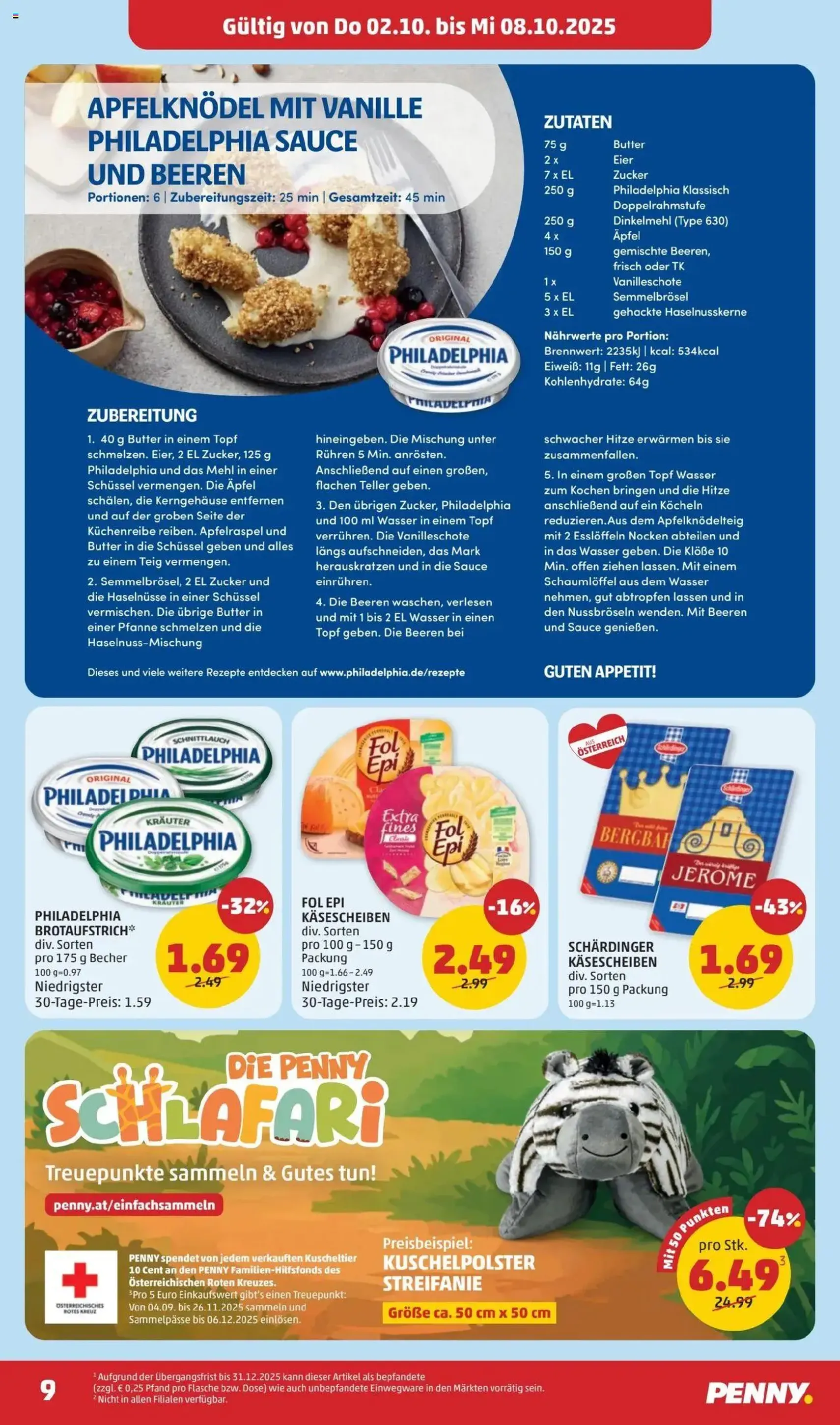Penny Markt Flugblatt - Gültiger Prospekt ab 02.10.2025, Seite 9 von insgesamt 32