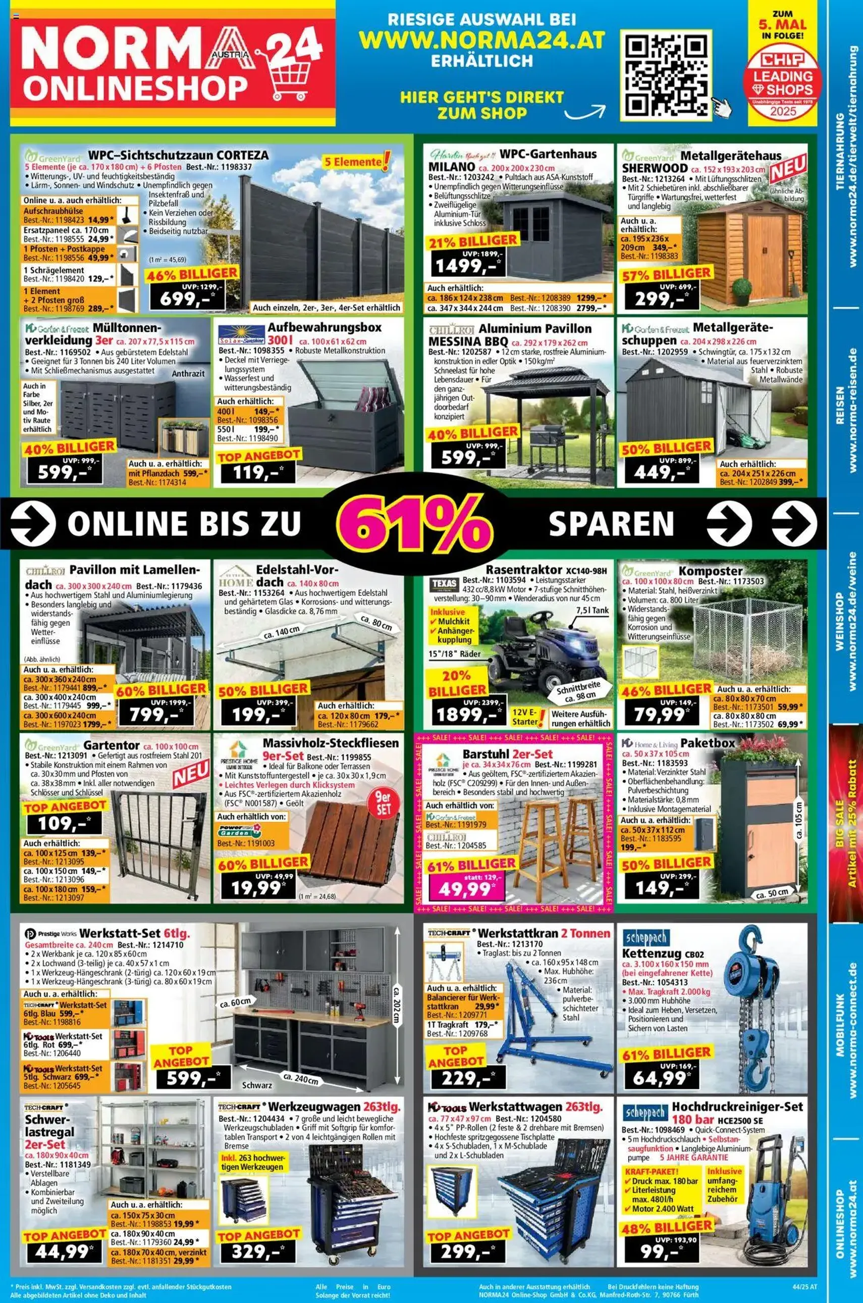 Norma Flugblatt - Gültiger Prospekt ab 27.10.2025, Seite 18 von insgesamt 19 Norma Flugblatt - Gültiger Prospekt ab 27.10.2025, Seite 18 von insgesamt 19