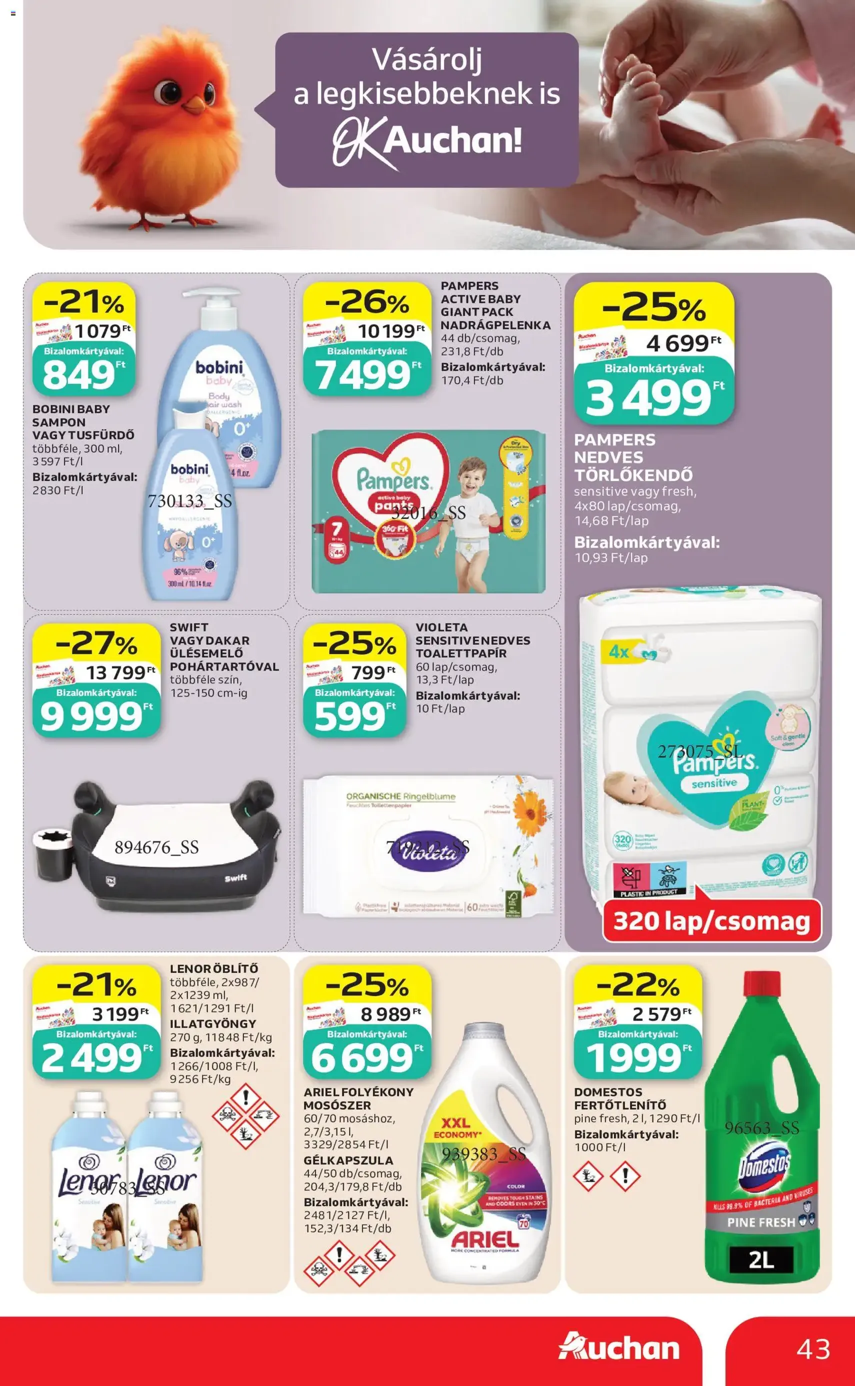 Auchan akciós újság - 2026.05.21. érvényes szórólap 43 oldal 52 oldalból