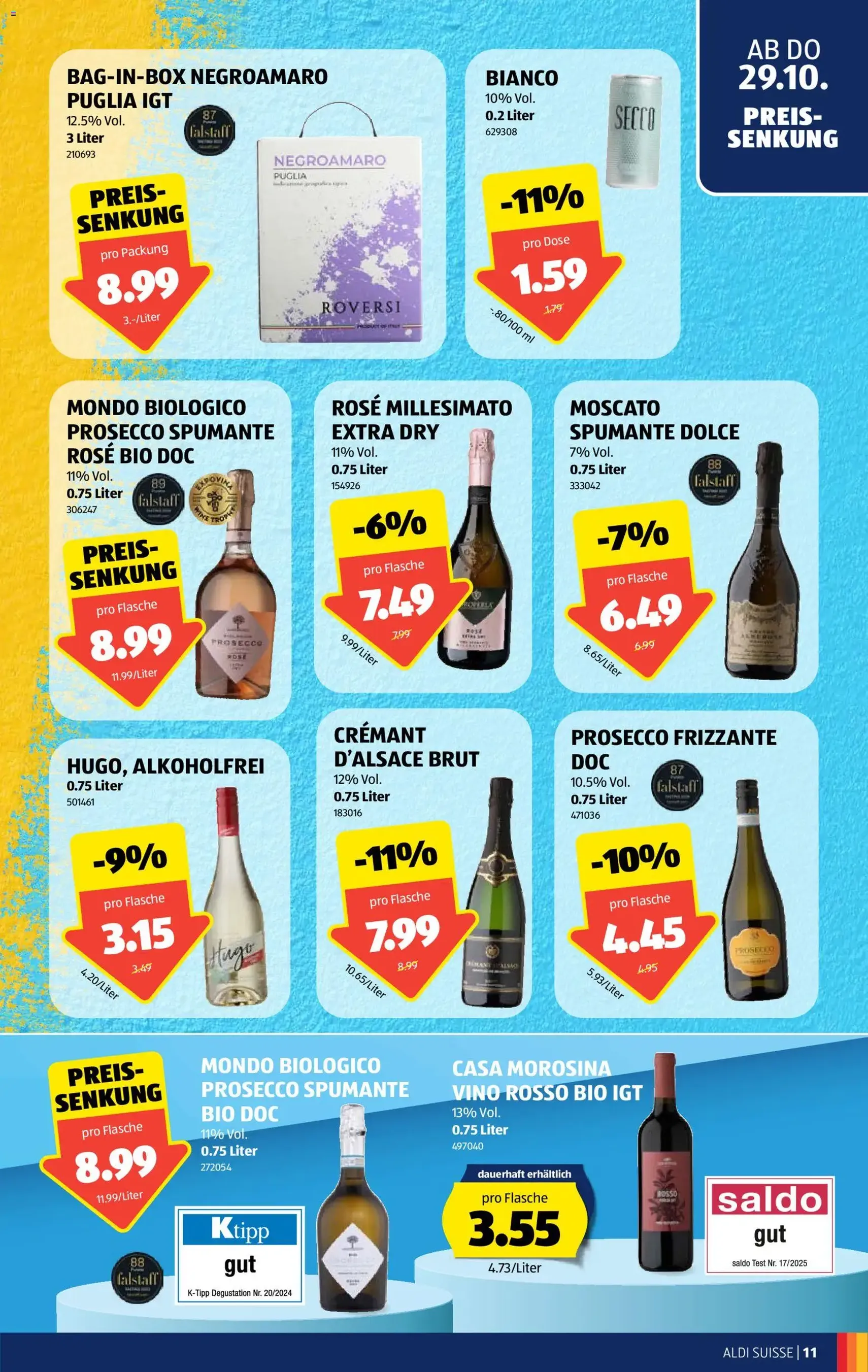 Aldi aktionen - Gültiger Prospekt ab 29.10.2026, Seite 11 von insgesamt 38