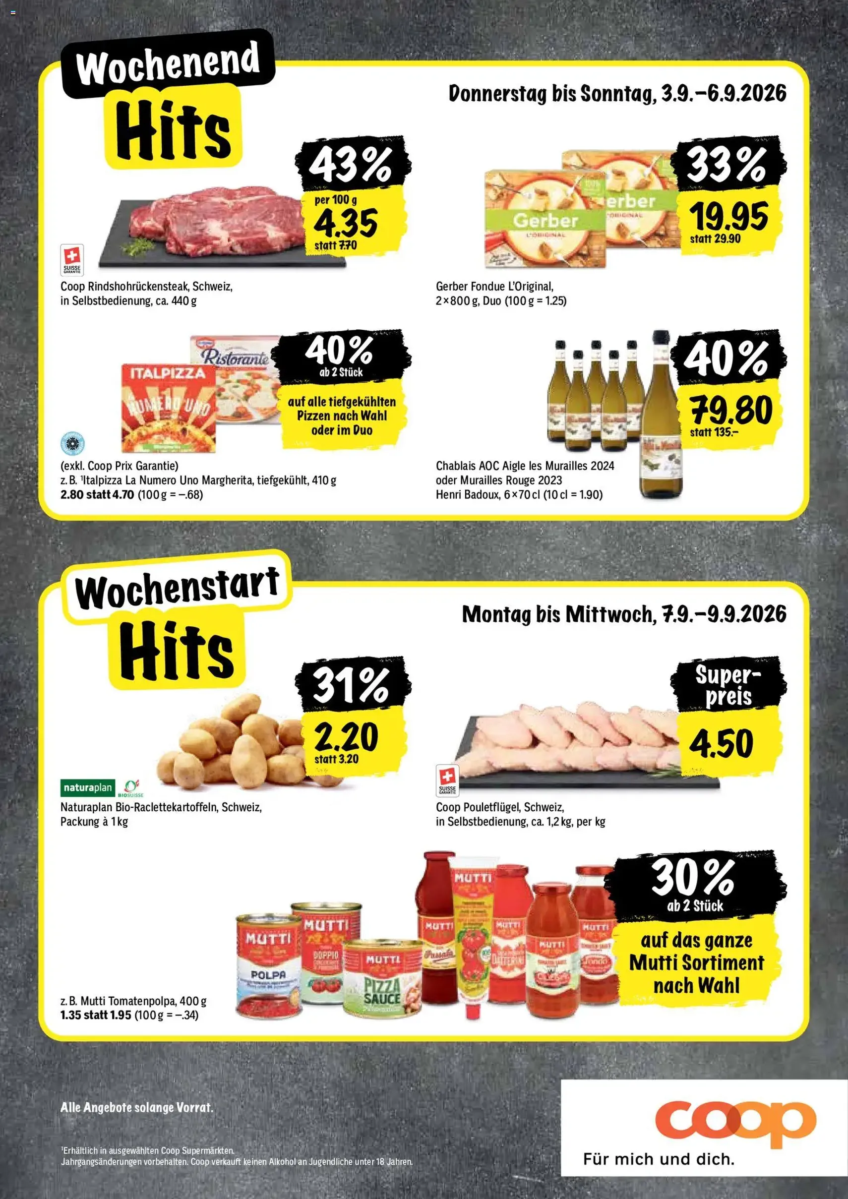 Coop aktionen - Gültiger Prospekt ab 03.09.2026, Seite 20 von insgesamt 28