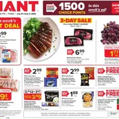 Giant Weekly Ad - Flyer preview valid from 07/31/2026