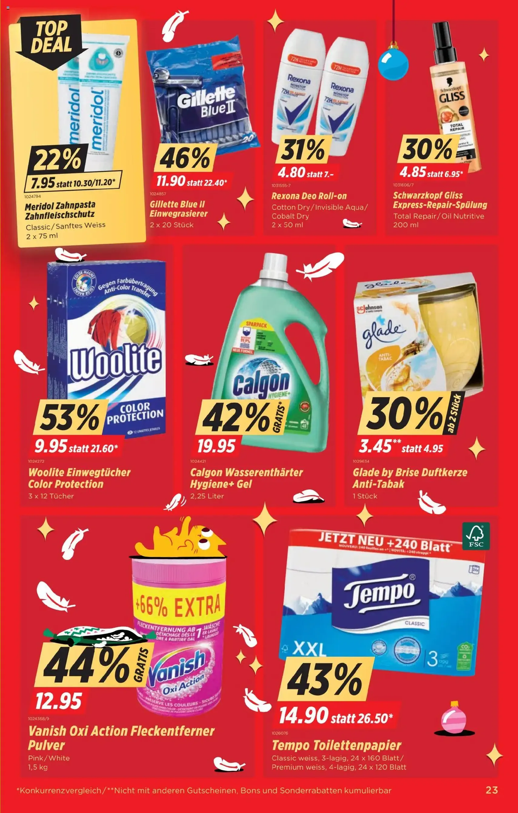 Denner Aktionen - Gültiger Prospekt ab 25.11.2025, Seite 23 von insgesamt 24