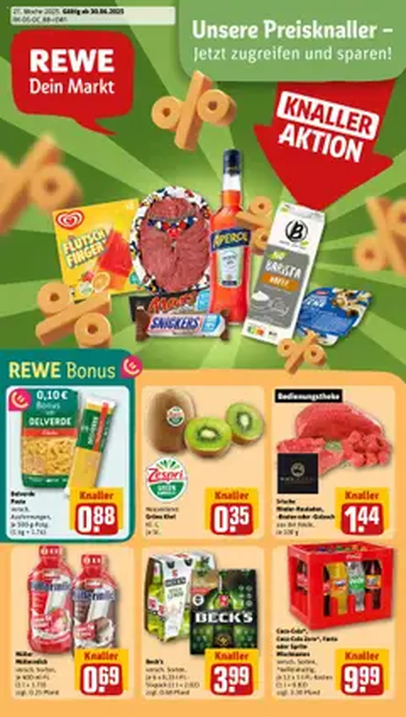 Rewe Prospekt - Gültiger Prospekt ab 30.06.2025, Seite 1 von insgesamt 1