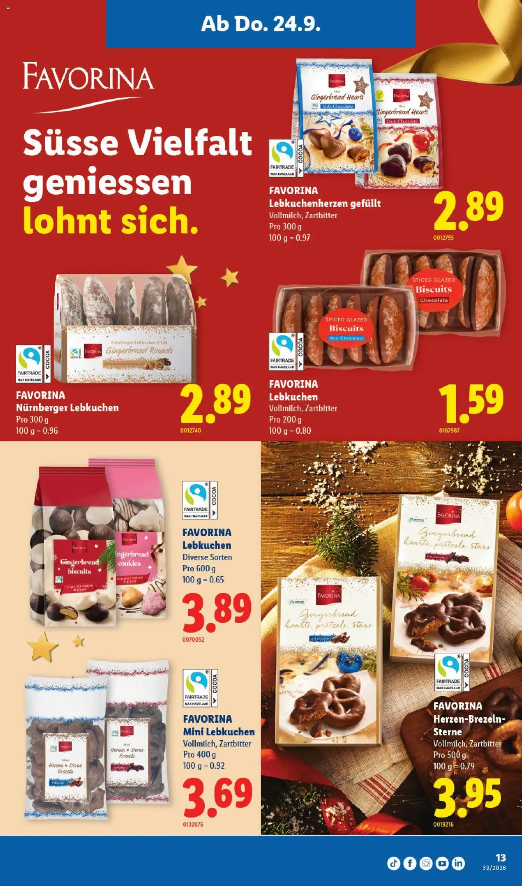 Lidl aktionen - Gültiger Prospekt ab 24.09.2026, Seite 13 von insgesamt 32