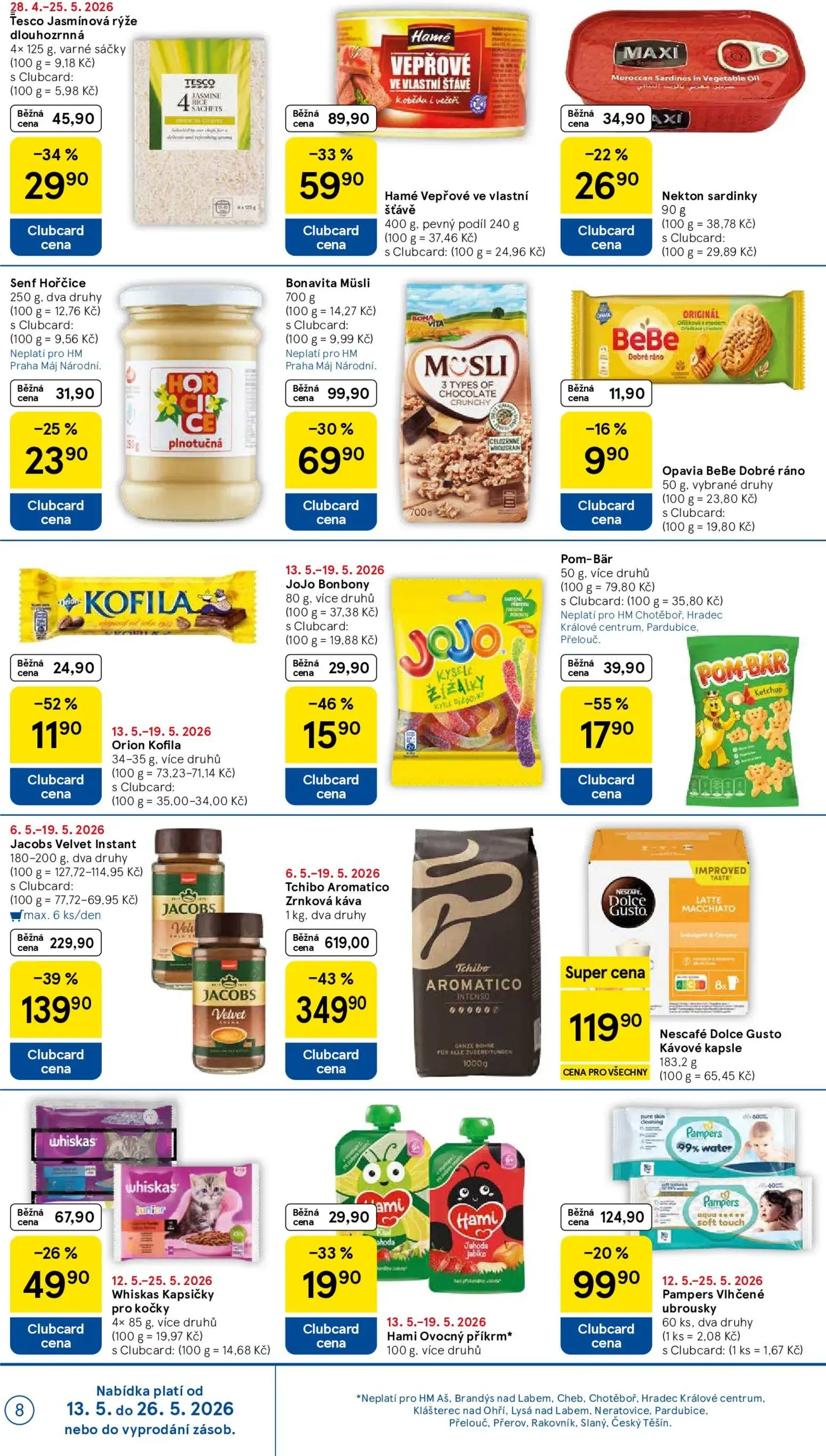 Tesco leták - Hypermarket - platný leták od 13.05.2026 strana 8 z 34
