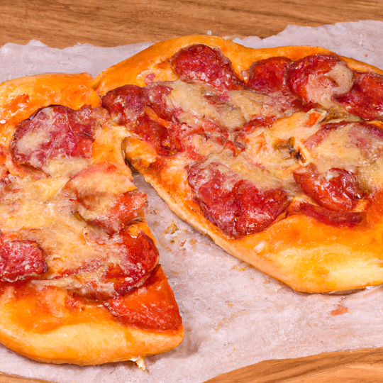 Anteprima ricetta Pizza a portafoglio con salame