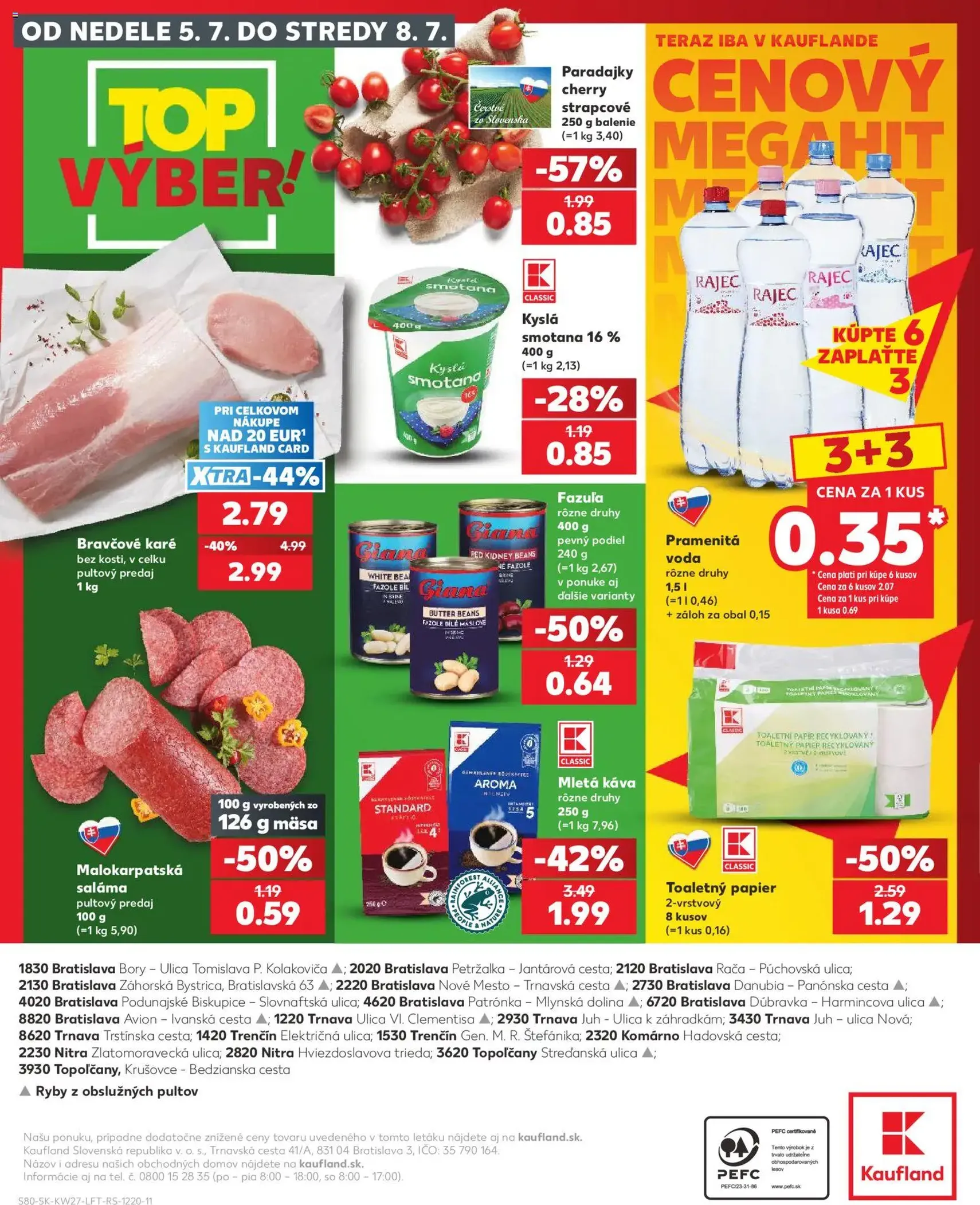 Kaufland leták - platný leták od 02.07.2026 strana 80 z 80