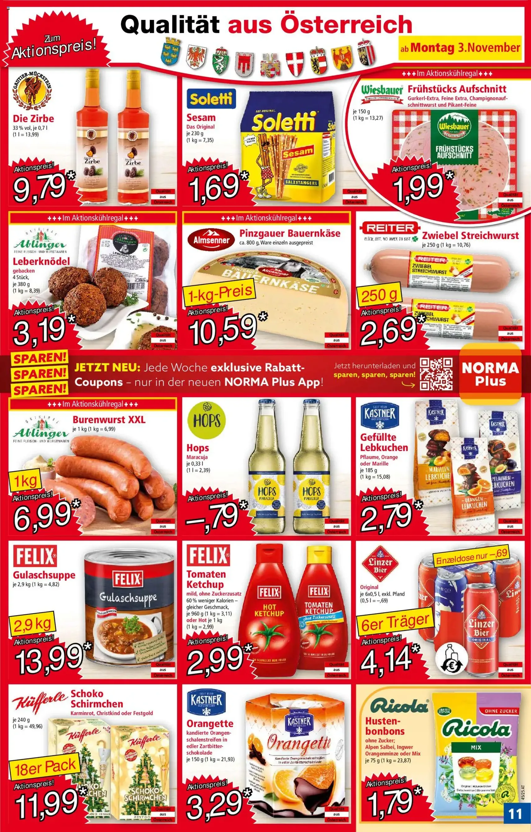 Norma Flugblatt - Gültiger Prospekt ab 03.11.2025, Seite 12 von insgesamt 19
