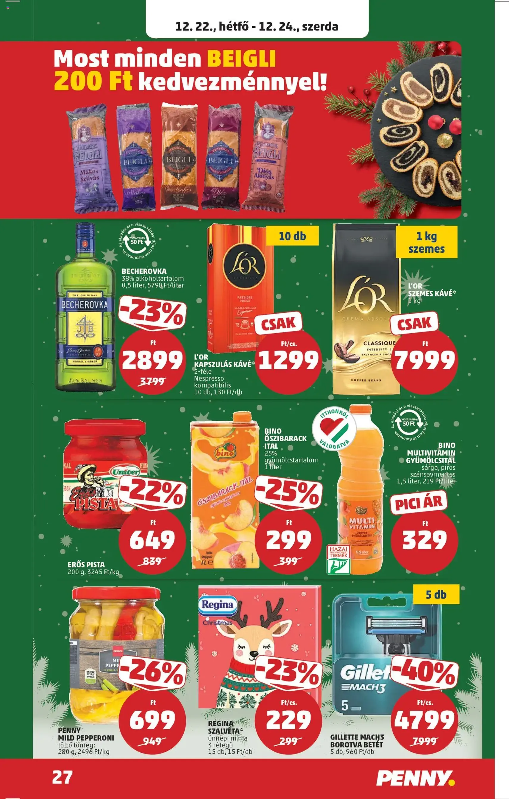 PENNY Akciós újság - 2025.12.18. érvényes szórólap 31 oldal 47 oldalból