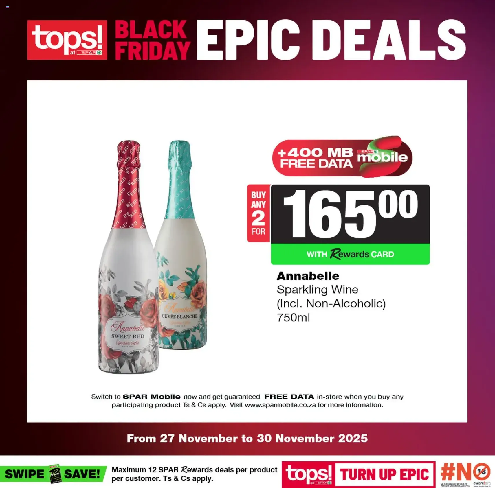 Tops at Spar Black Friday - valid flyer from 27/11/2025, page 27 of 31