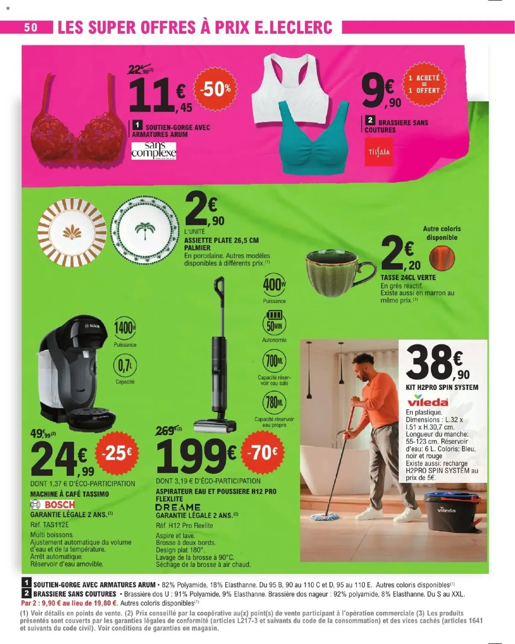 E.Leclerc catalogue de la semaine 16 - brochure valable à partir du 14/04/2026, page 50 sur 56