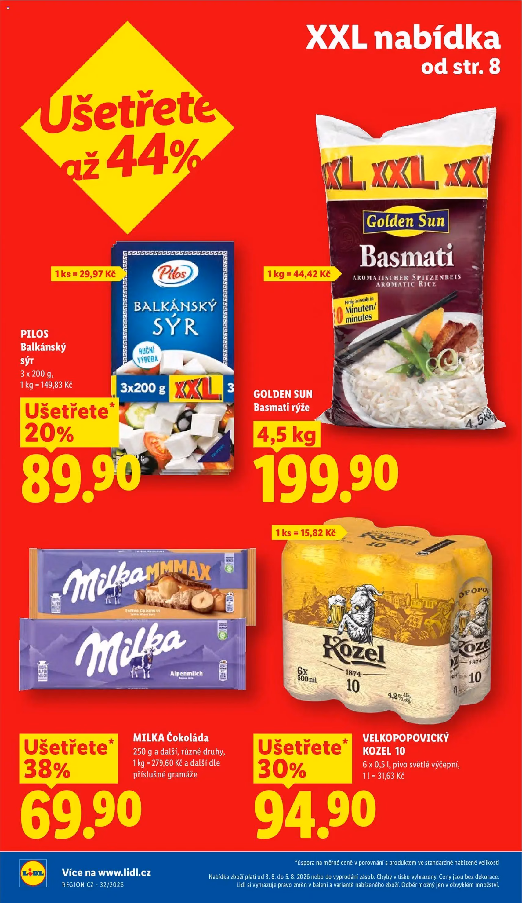 Lidl leták - platný leták od 03.08.2026 strana 2 z 54