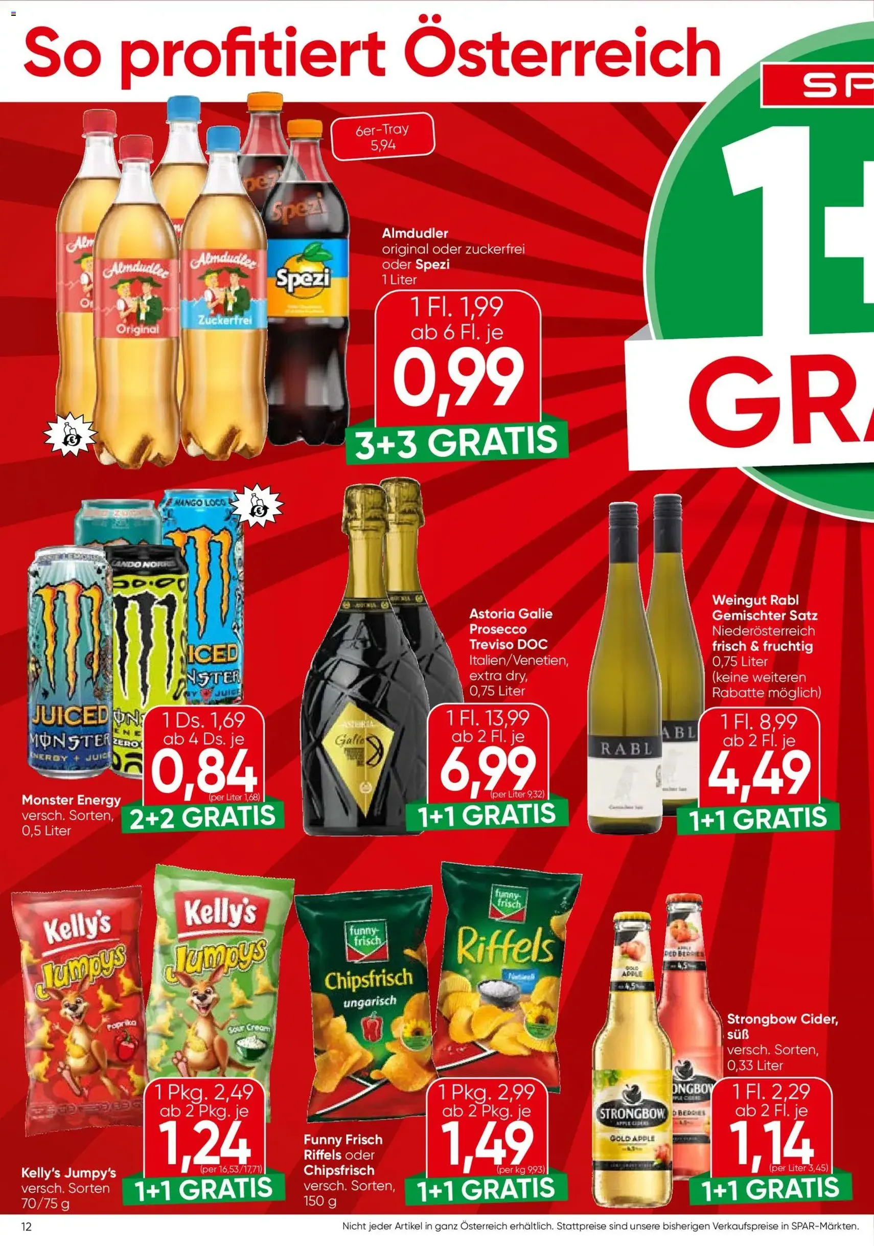 Spar - Flugblatt - Gültiger Prospekt ab 27.08.2026, Seite 12 von insgesamt 20