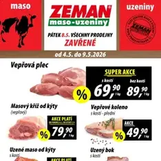 Prodejny Zeman leták - náhled letáku platný od 04.05.2026