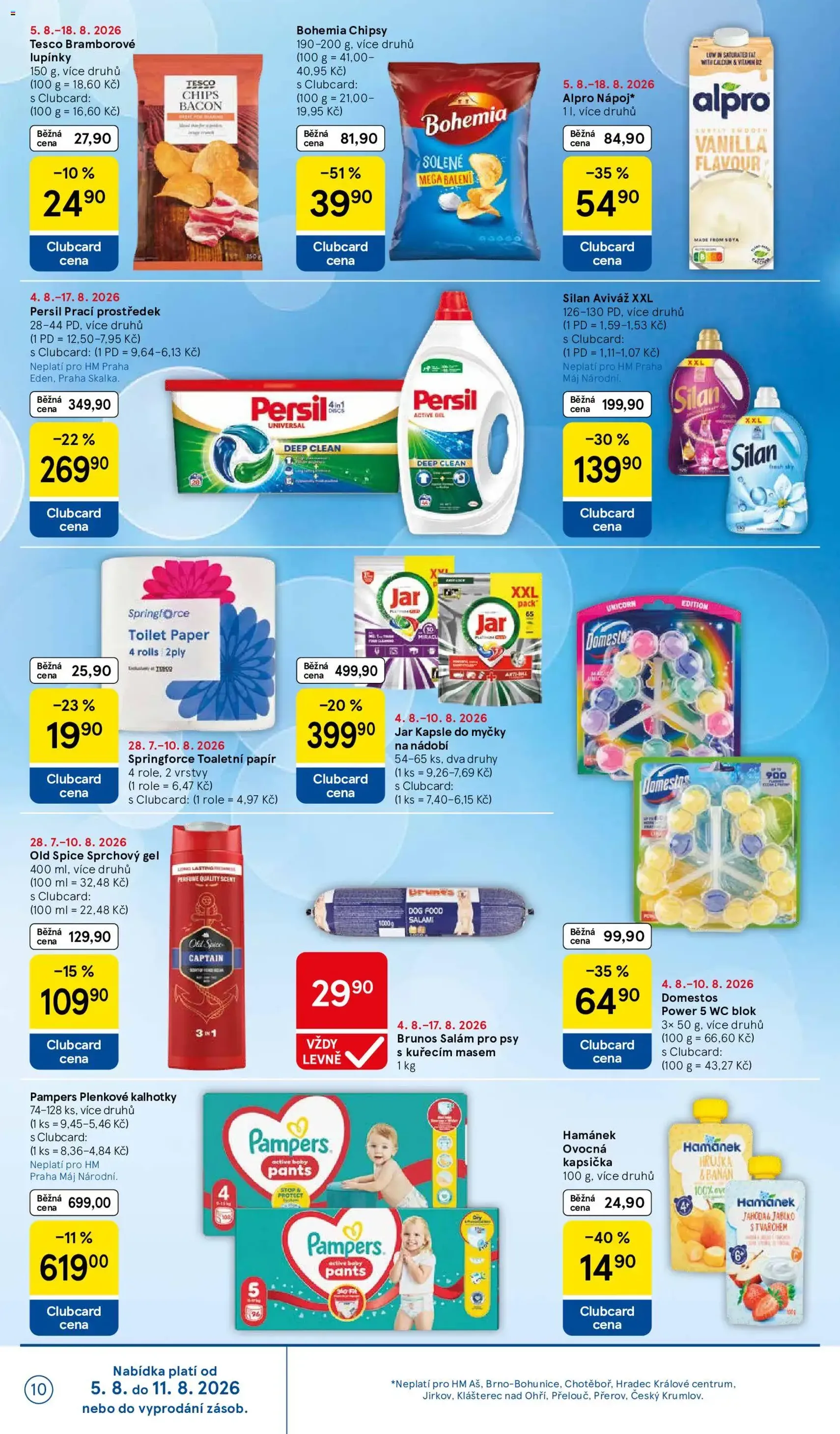 Tesco leták - Hypermarket - platný leták od 05.08.2026 strana 10 z 31