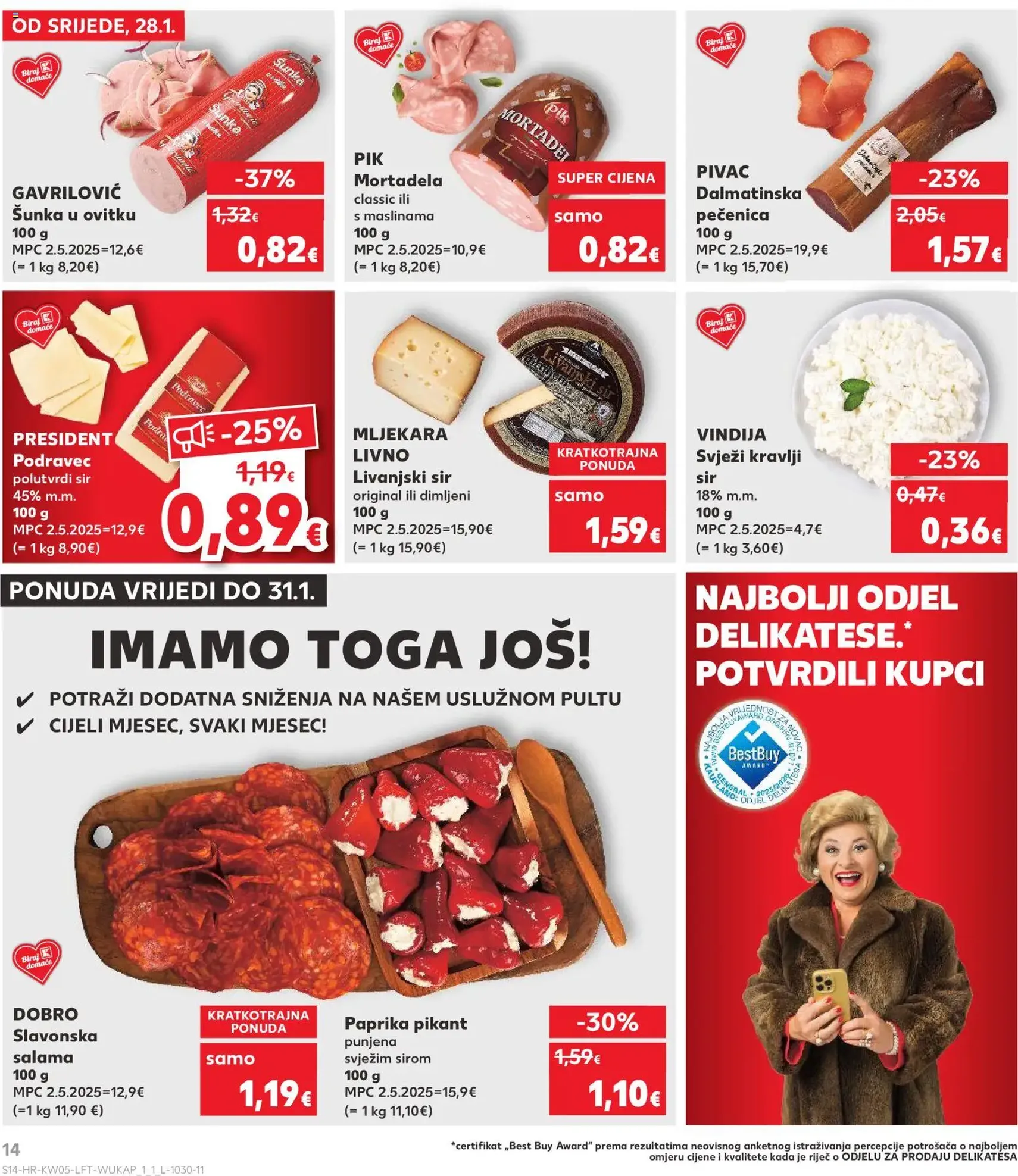 Kaufland HR Akciós újság - 2026.01.28. érvényes szórólap 14 oldal 32 oldalból