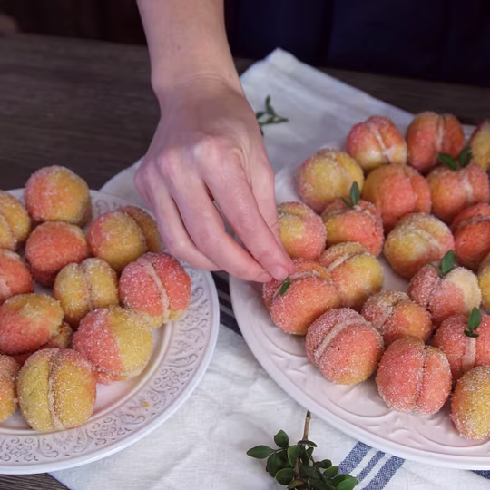Anteprima ricetta Pesche dolci