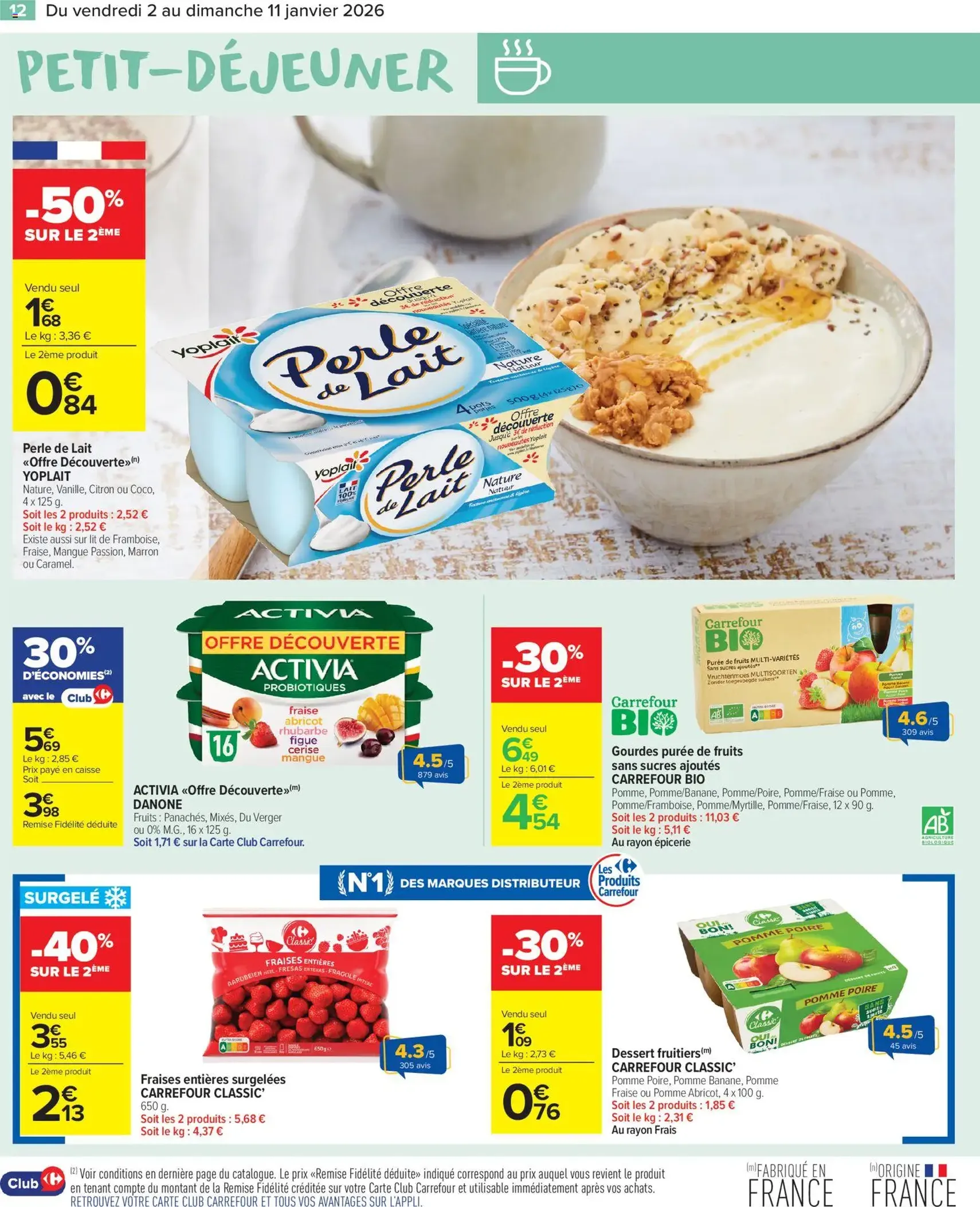 Carrefour Market catalogue semaine 1 - brochure valable à partir du 02/01/2026, page 14 sur 64