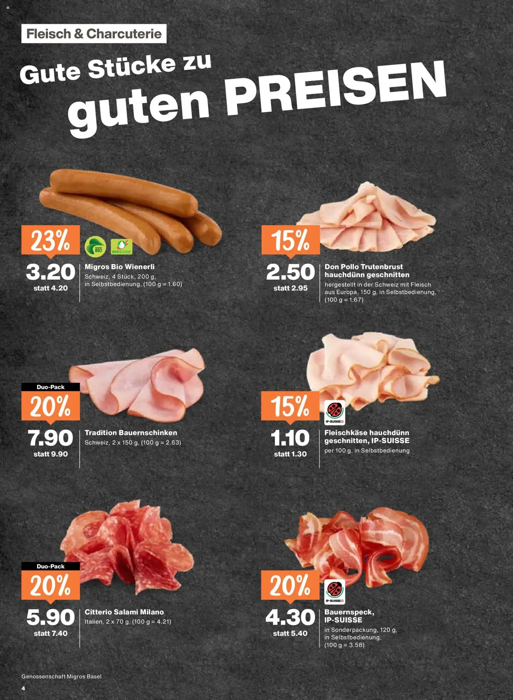 Migros Aktionen - Gültiger Prospekt ab 05.02.2026, Seite 4 von insgesamt 20