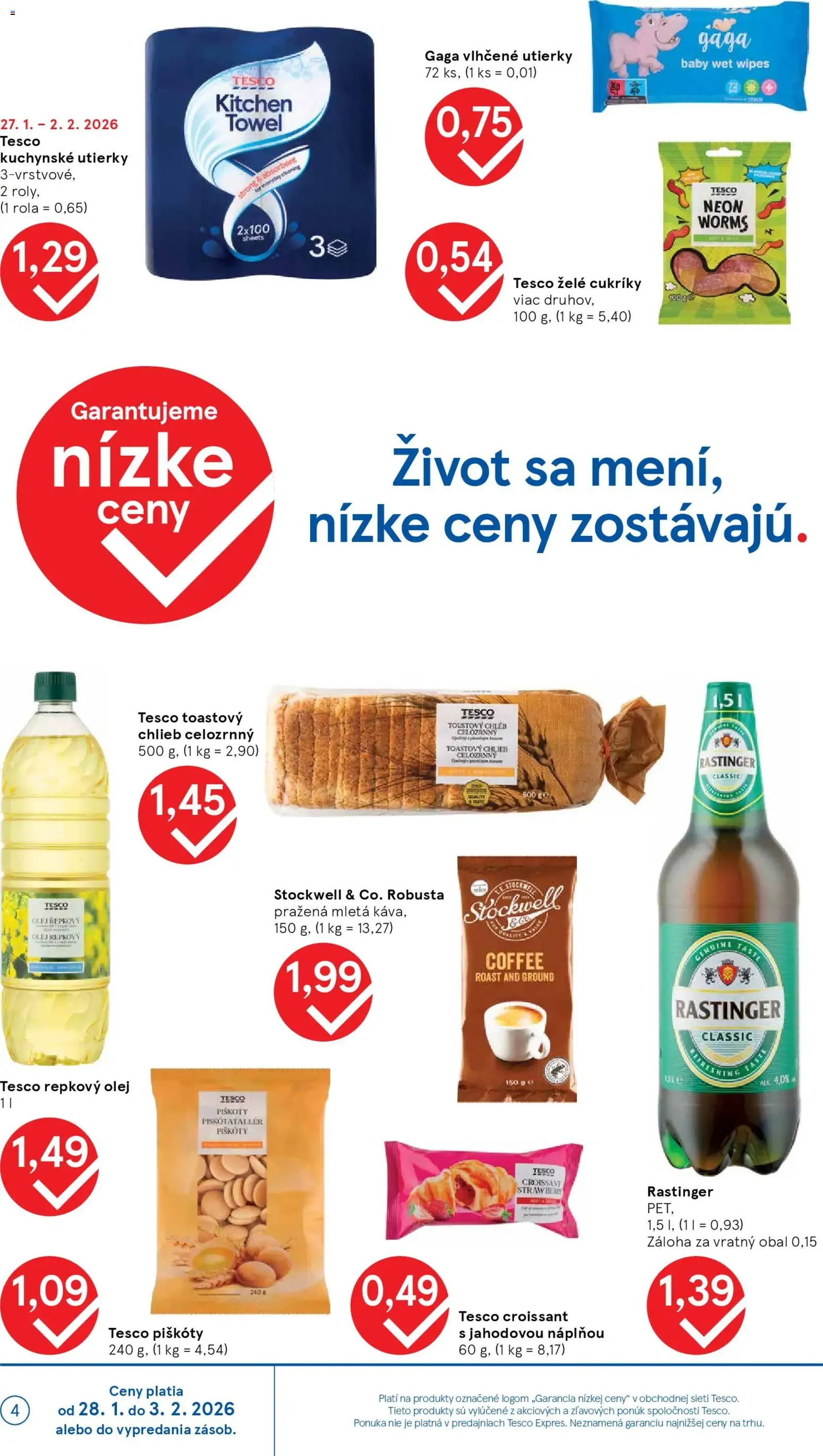 Tesco Hypermarket - leták - platný leták od 28.01.2026 strana 4 z 39
