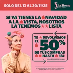 Vista previa del folleto La Sirena Black Friday válido desde 13/11/2025