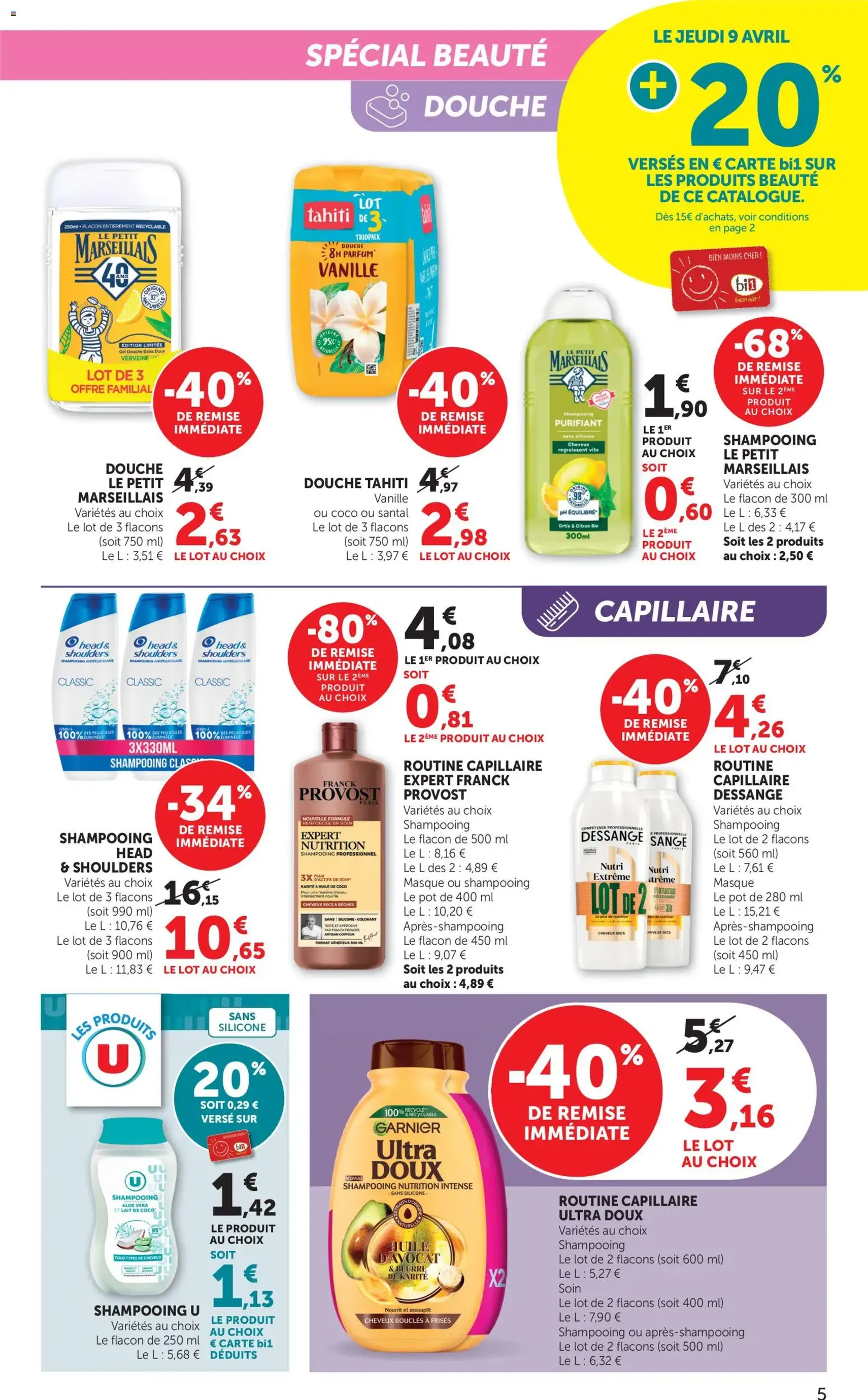 Bi1 Catalogue - brochure valable à partir du 08/04/2026, page 5 sur 20