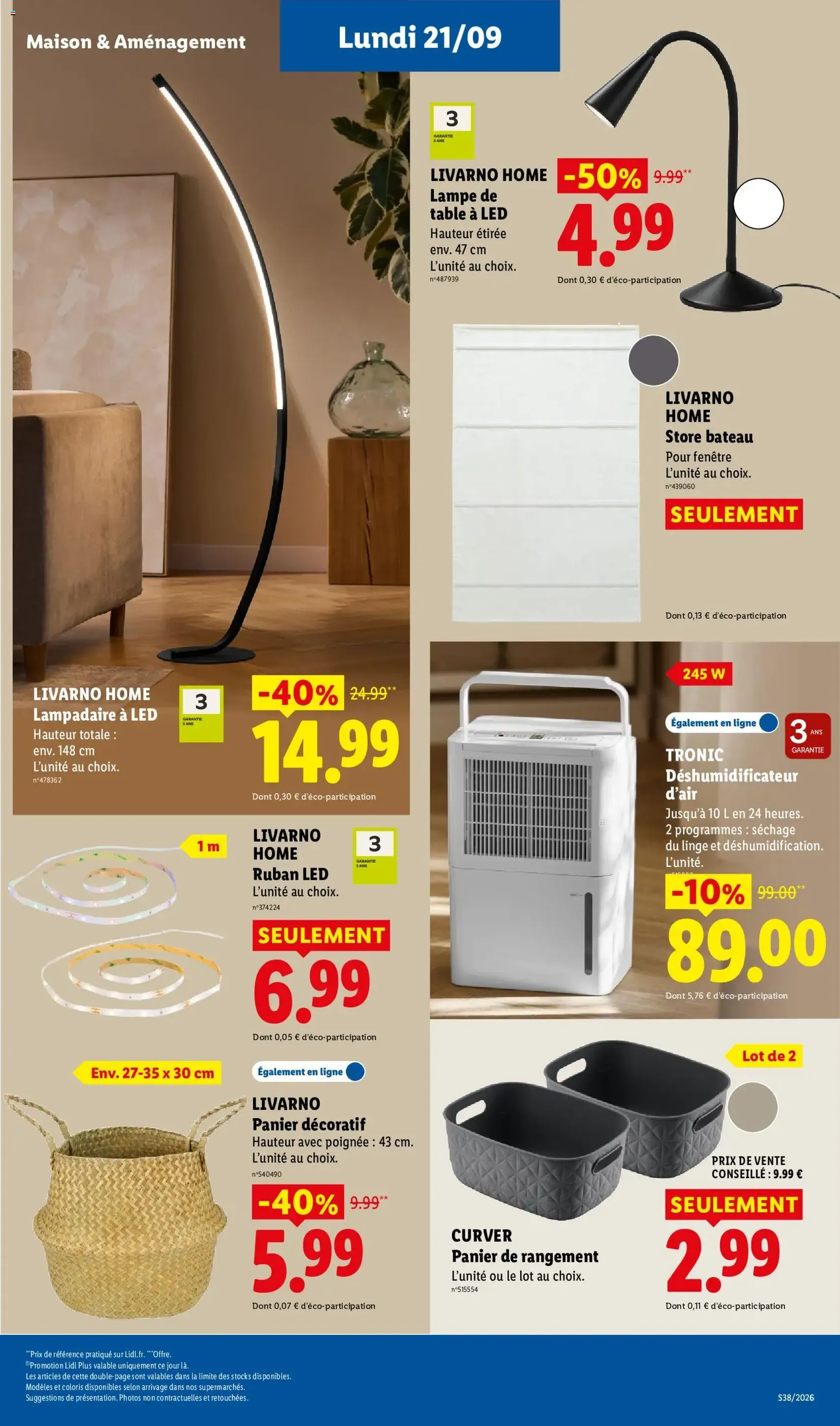 LIDL catalogue - brochure valable à partir du 17/09/2026, page 63 sur 67
