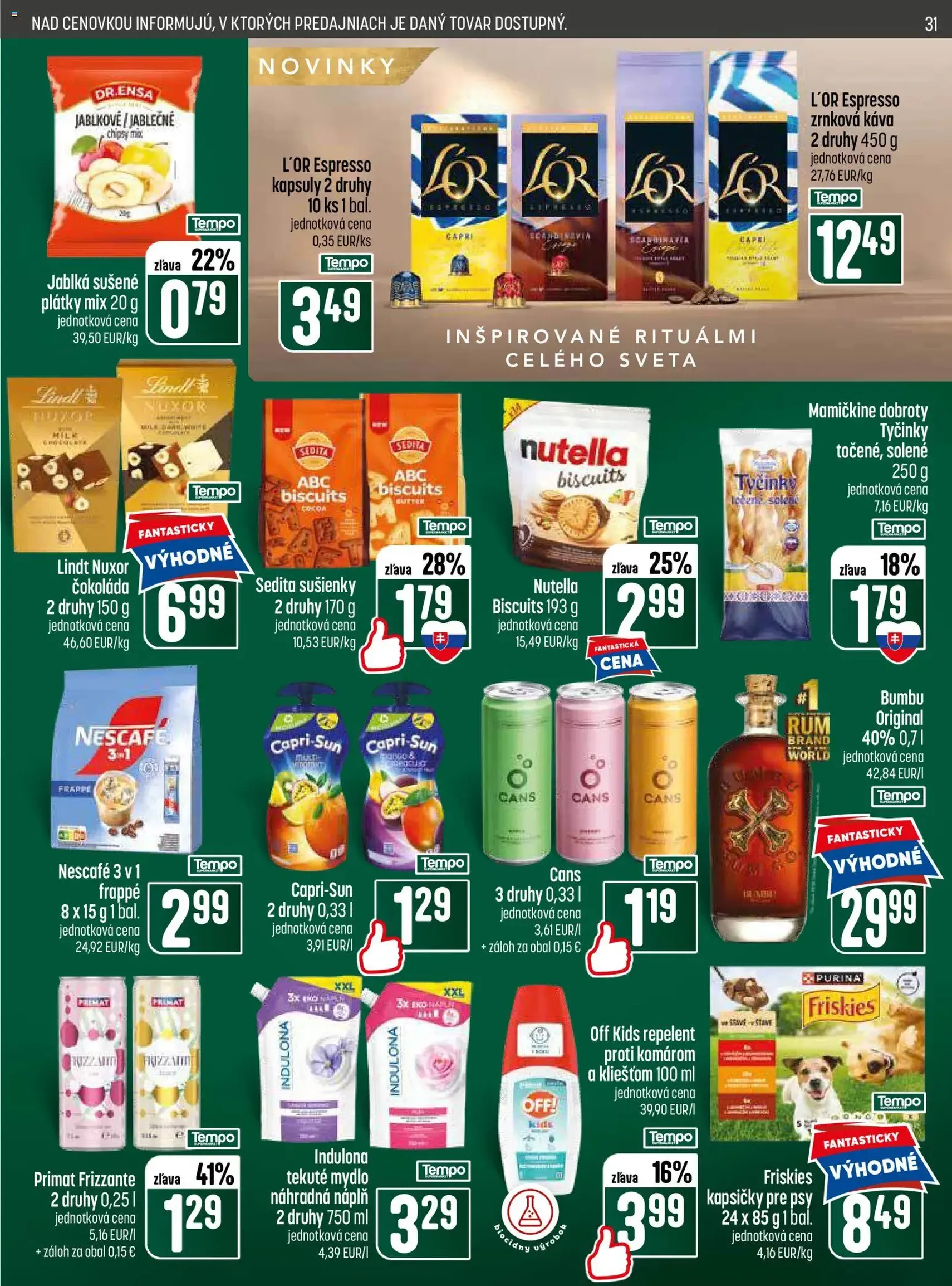 COOP Jednota leták - platný leták od 18.06.2026 strana 31 z 32
