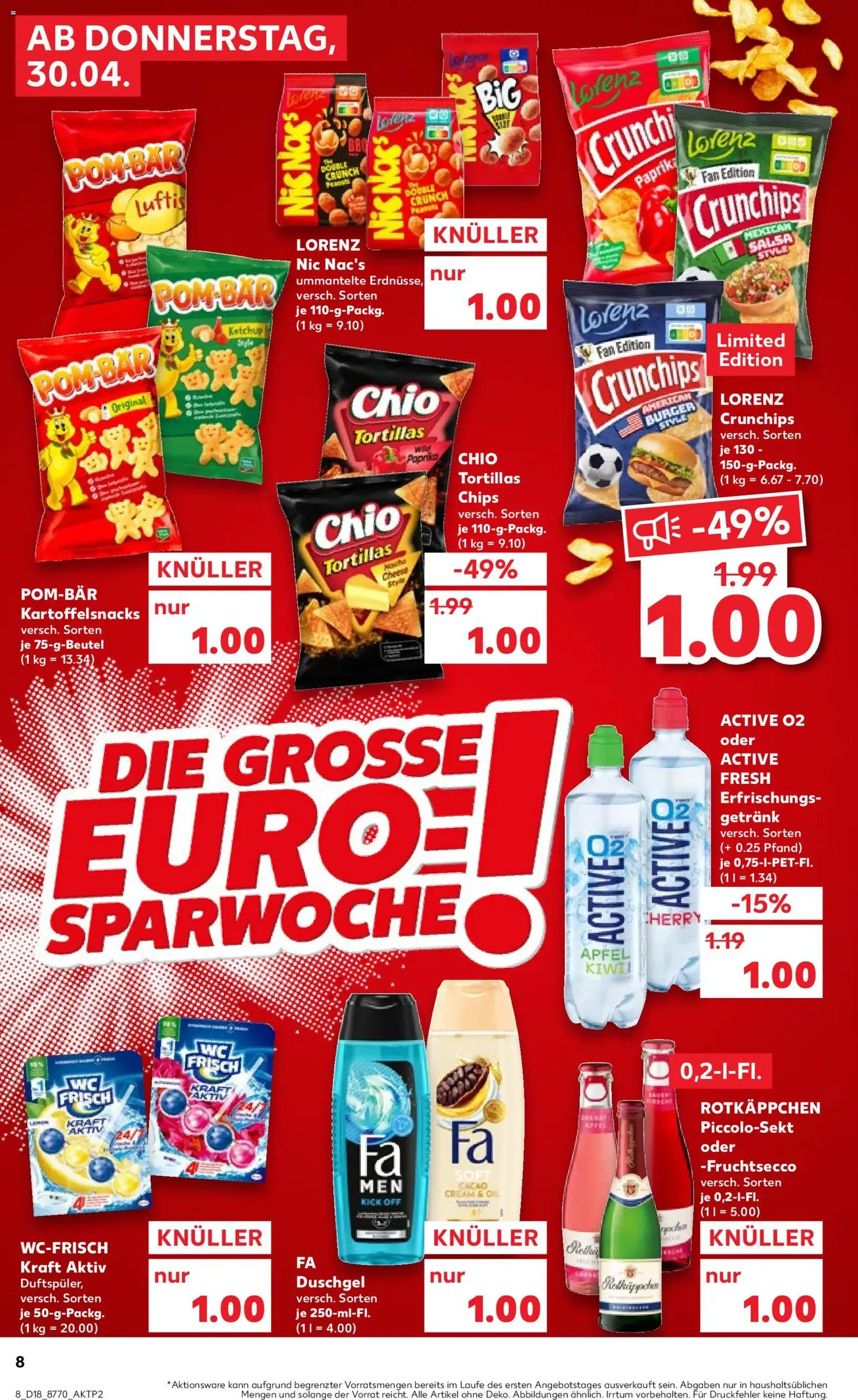 Kaufland Prospekt - Gültiger Prospekt ab 30.04.2026, Seite 8 von insgesamt 62
