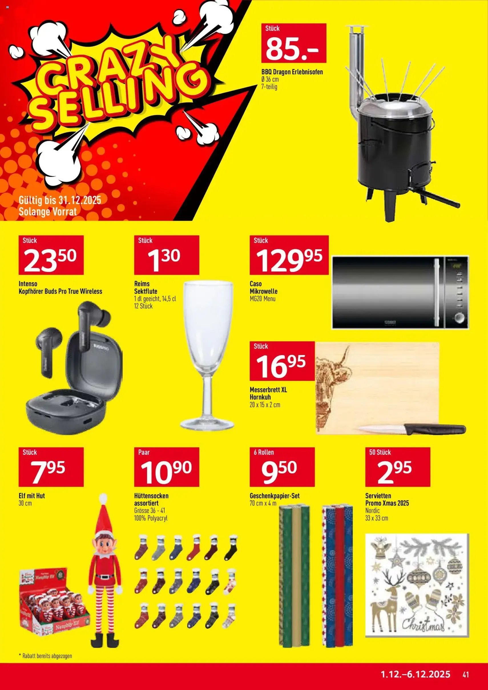 Prodega Aktionen - Gültiger Prospekt ab 01.12.2025, Seite 41 von insgesamt 44