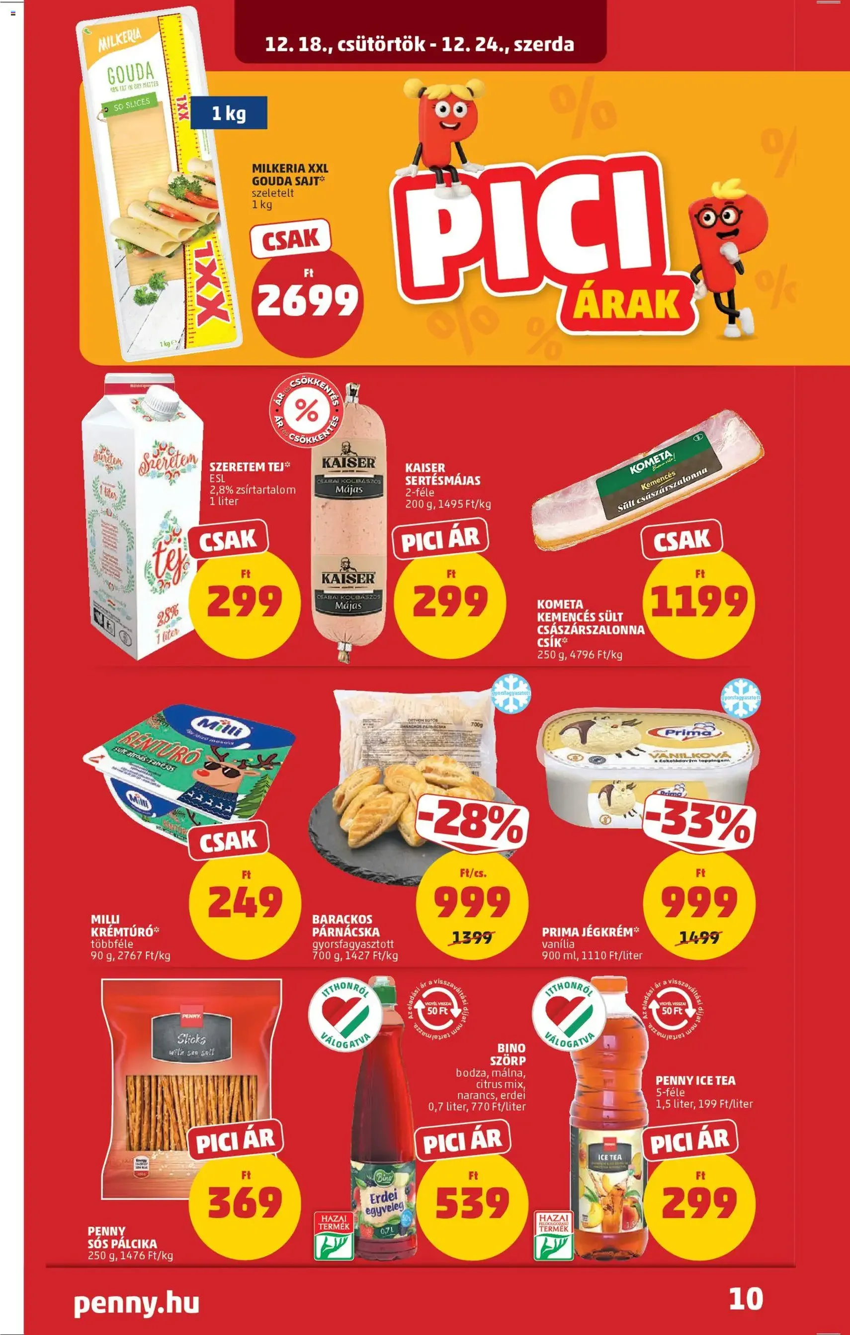 PENNY Akciós újság - 2025.12.18. érvényes szórólap 14 oldal 47 oldalból