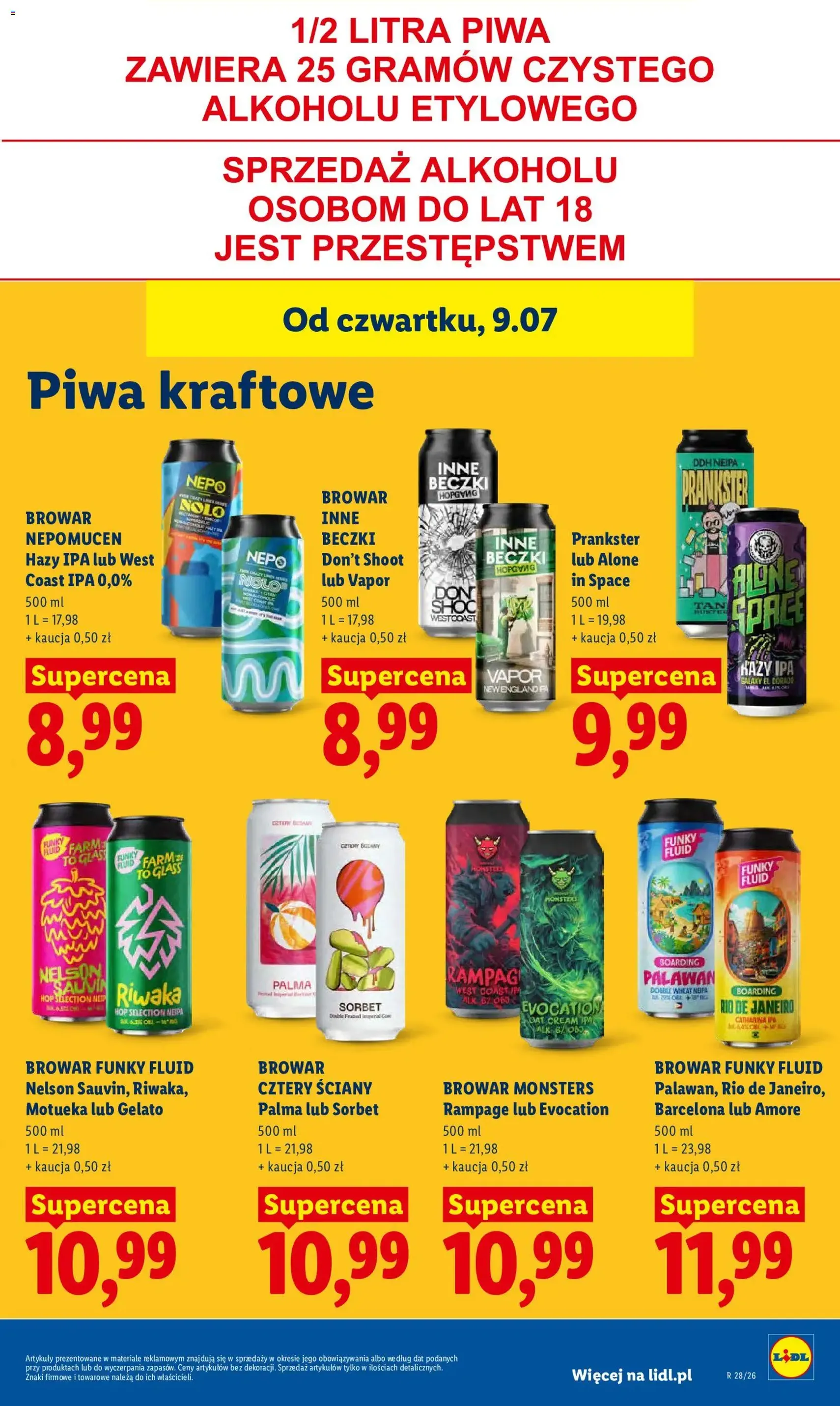 Lidl gazetka - ważny gazetka od 09.07.2026 strona 73 z 92