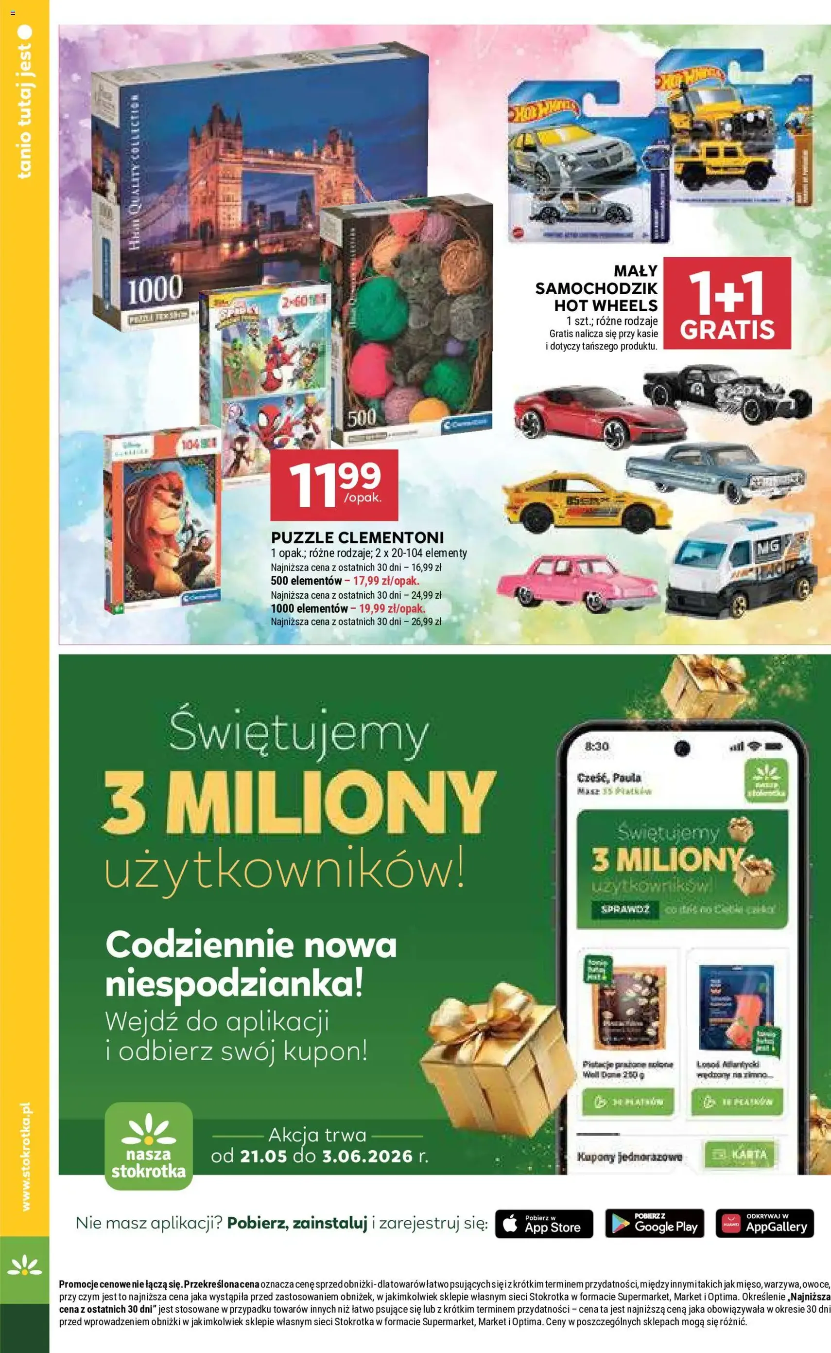 Stokrotka gazetka - ważny gazetka od 21.05.2026 strona 14 z 61