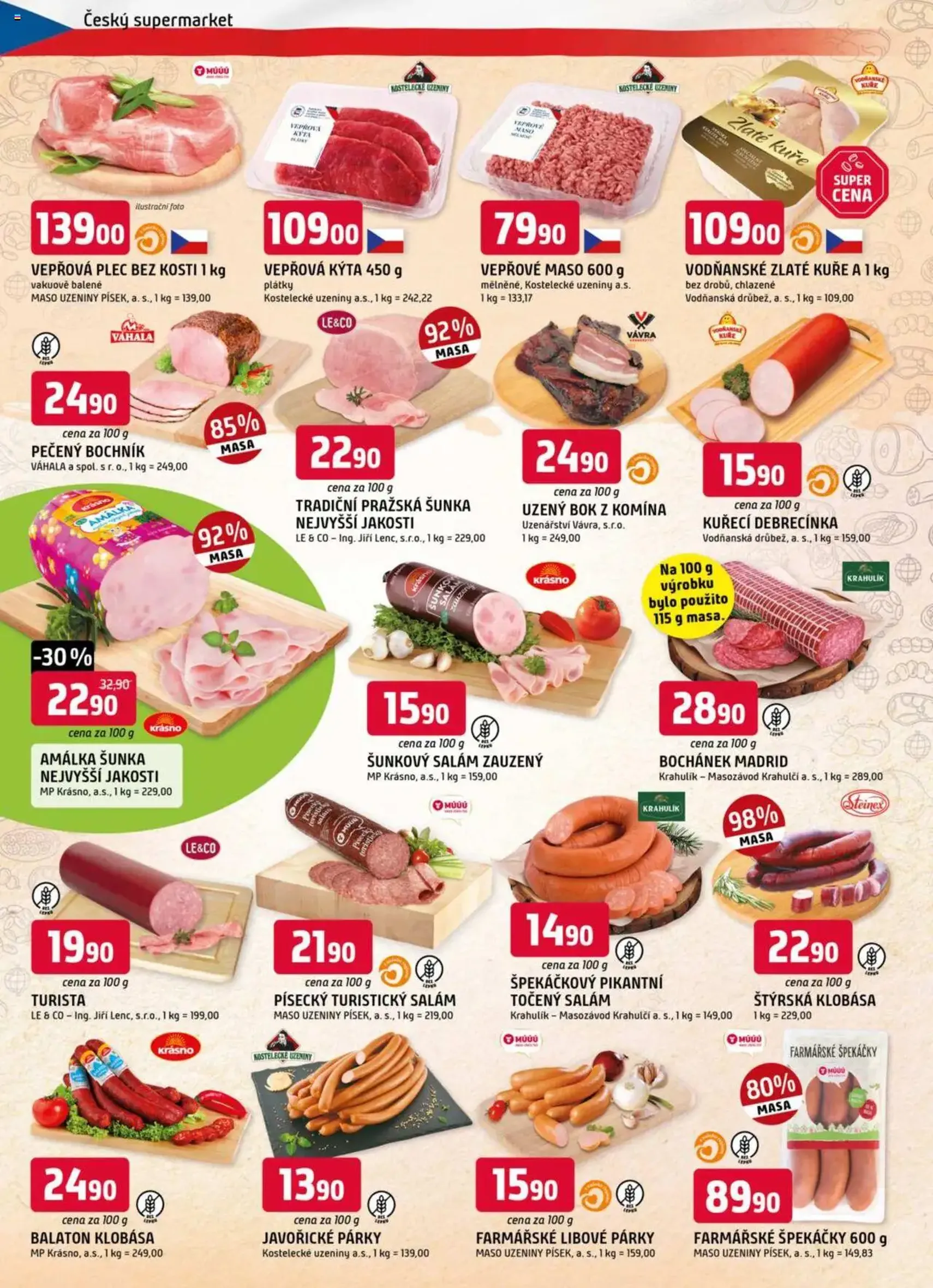 Trefa leták - platný leták od 10.09.2025 strana 2 z 12 Trefa leták - platný leták od 10.09.2025 strana 2 z 12