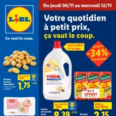 LIDL catalogue semaine 45 - Prévisualisation du catalogue valable à partir du 06/11/2025