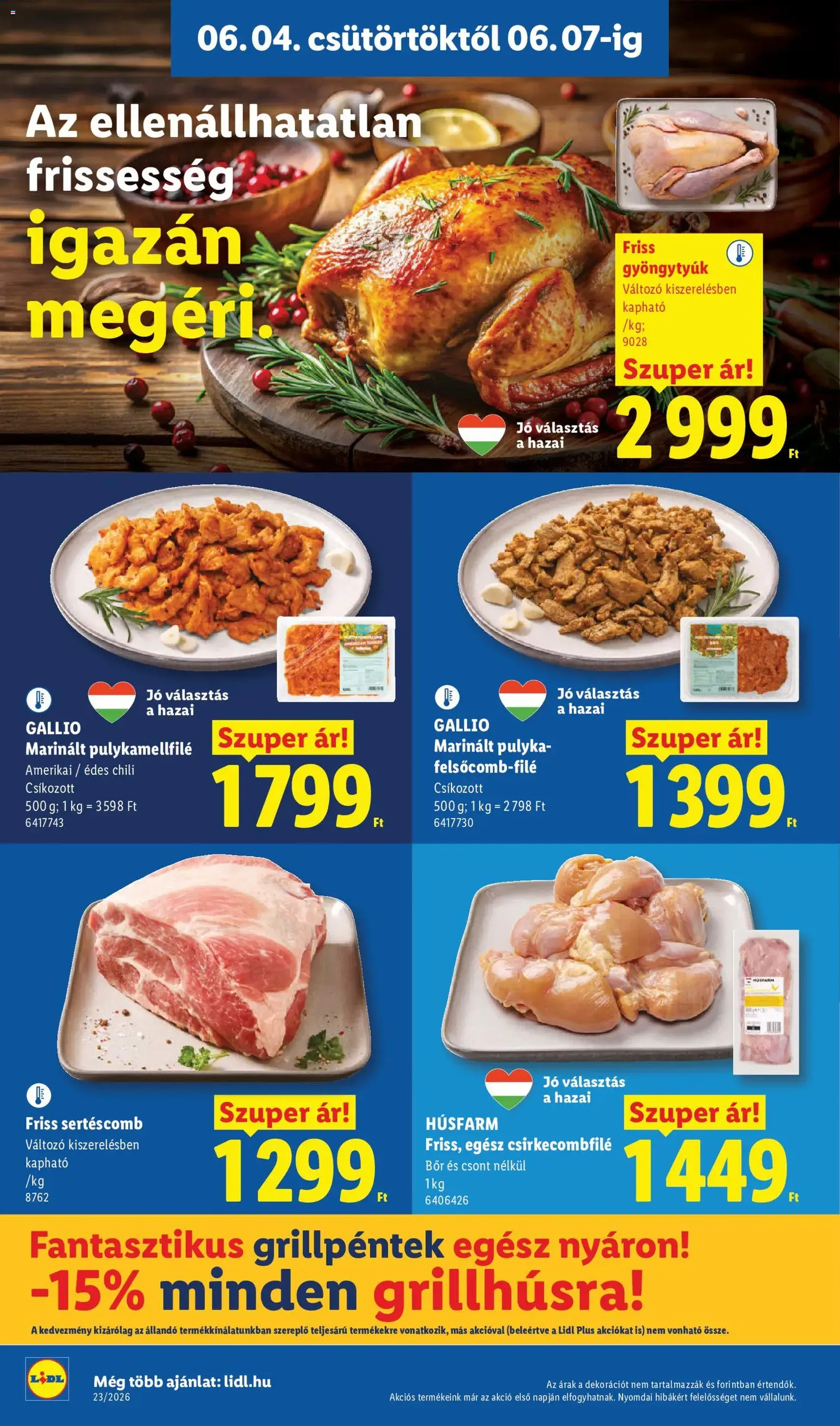 Lidl akciós újság - 2026.06.04. érvényes szórólap 6 oldal 80 oldalból