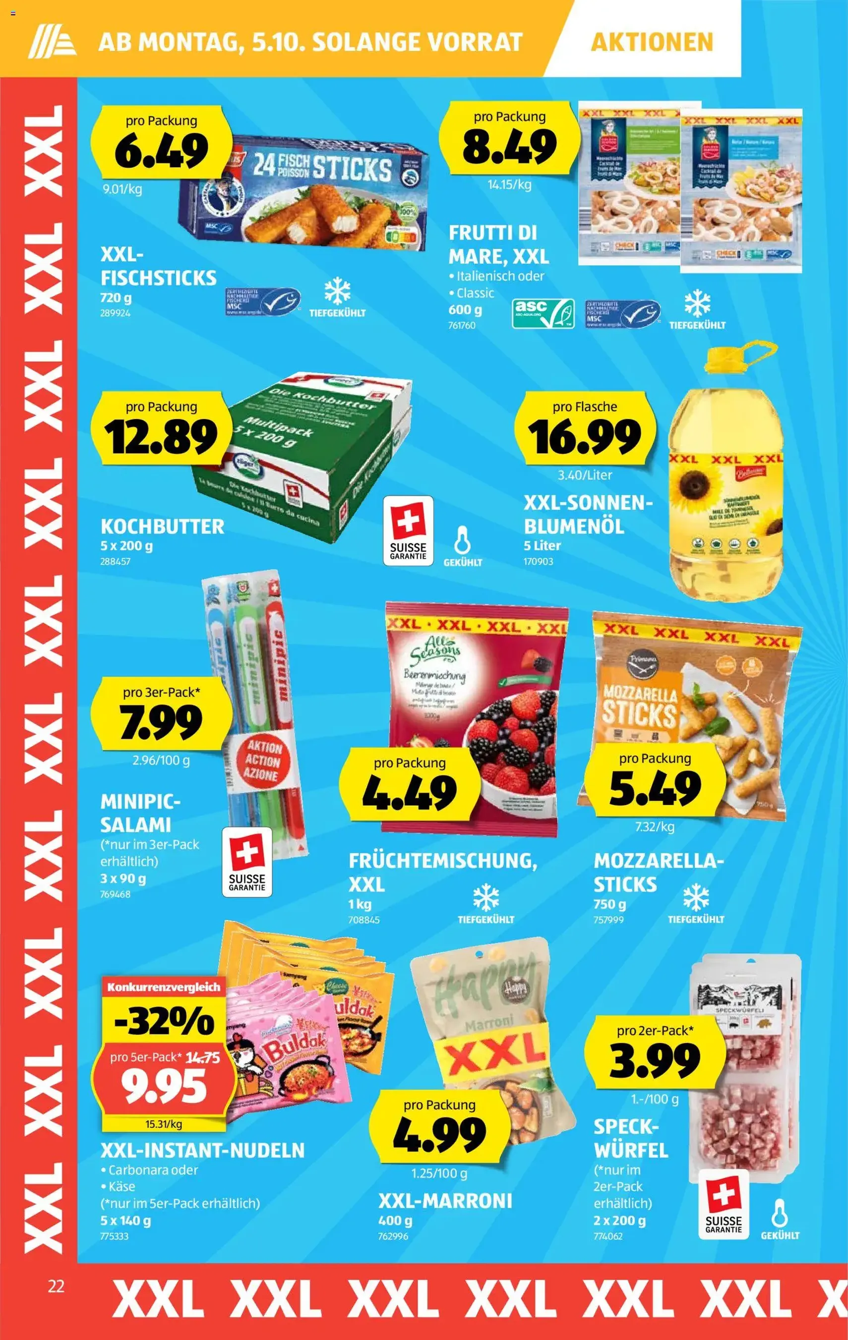 Aldi aktionen - Gültiger Prospekt ab 01.10.2026, Seite 22 von insgesamt 36