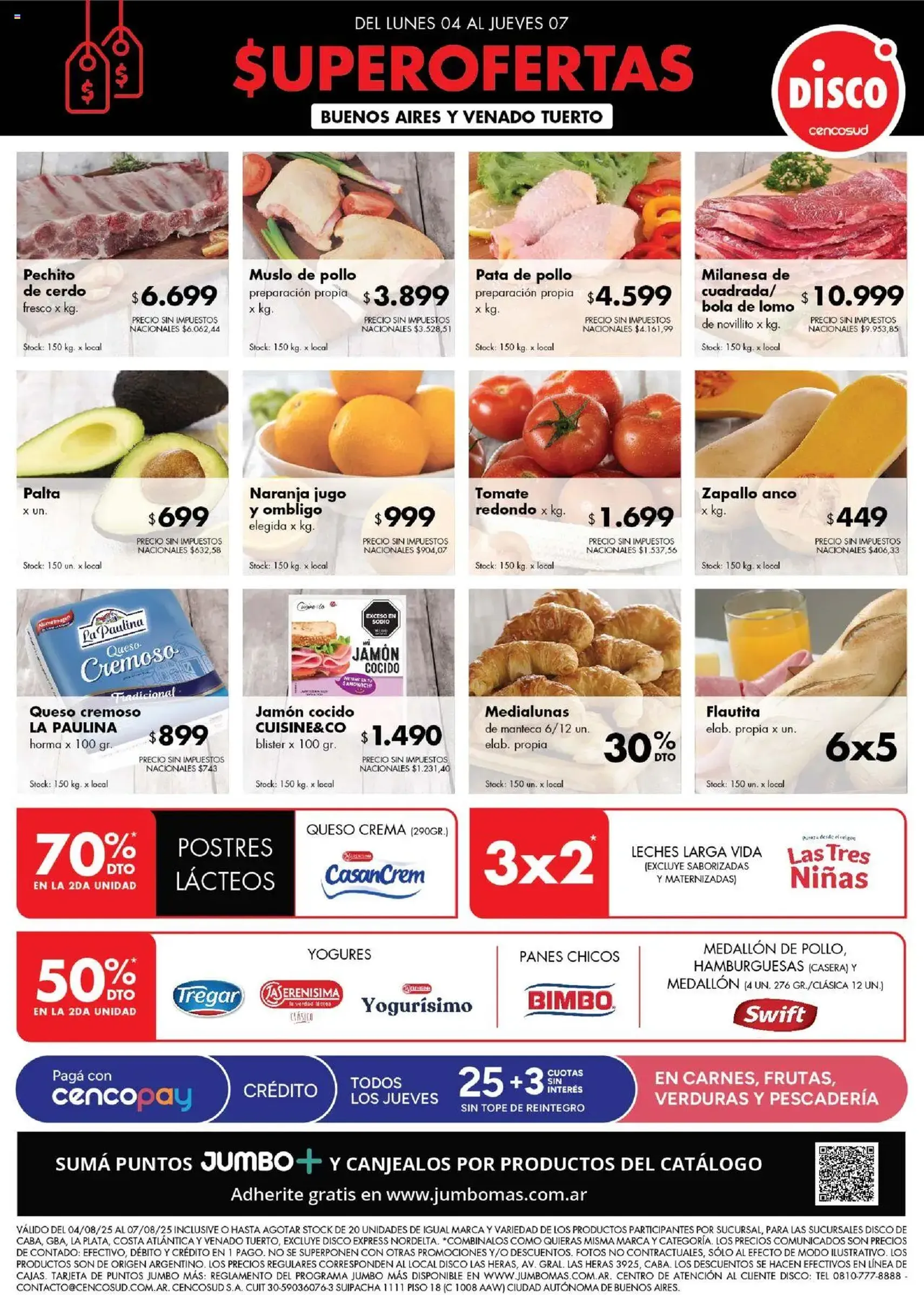 Disco ofertas - folleto válido desde 04/08/2025 página 1 de 1