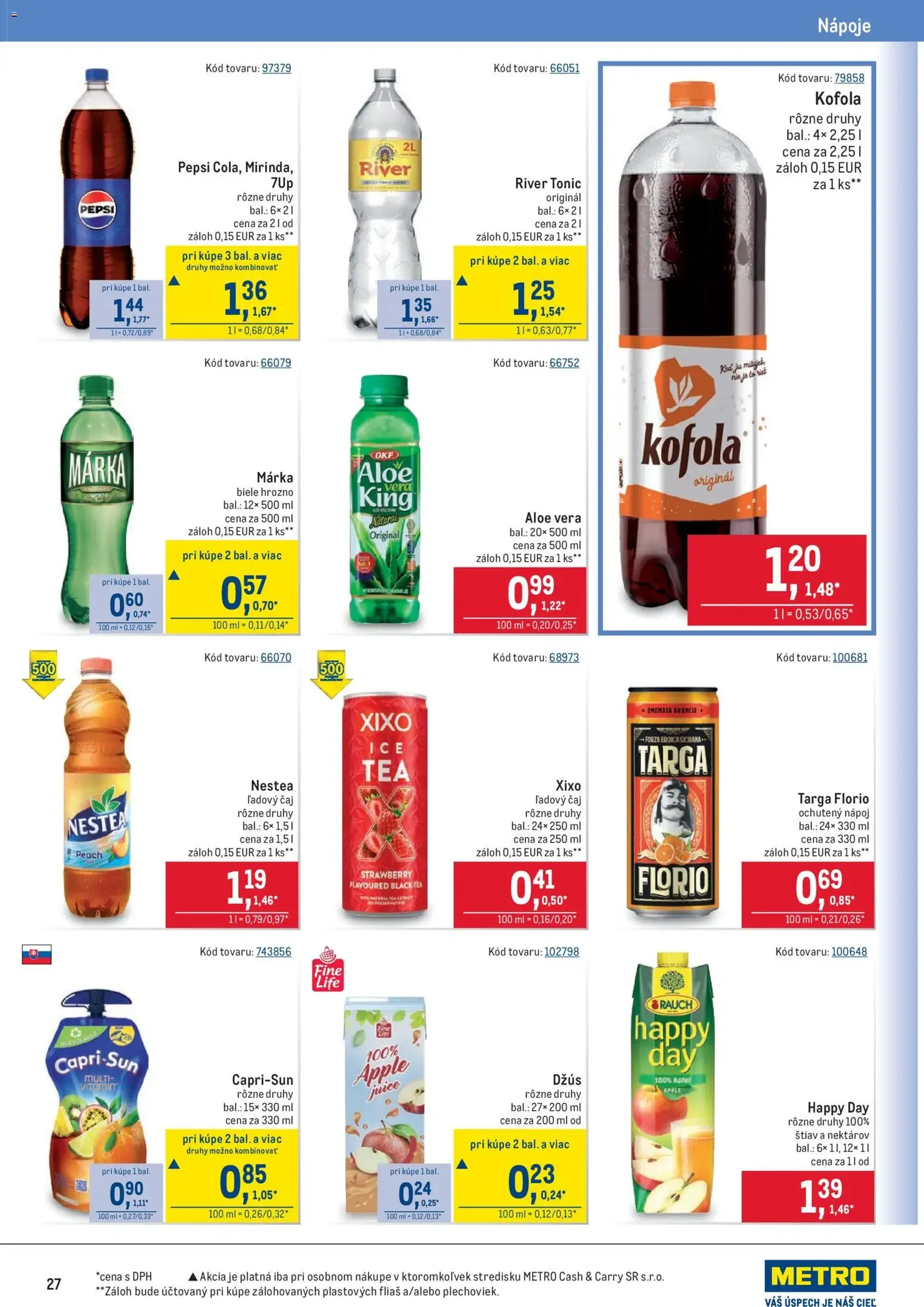 Metro leták - platný leták od 25.03.2026 strana 27 z 40