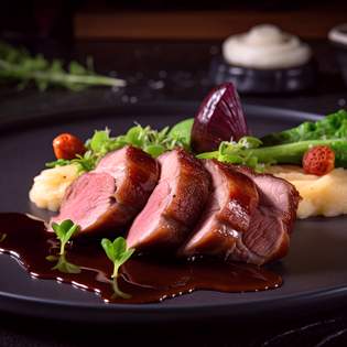 Recipe preview Skillet Glazed Moist Ham Steak