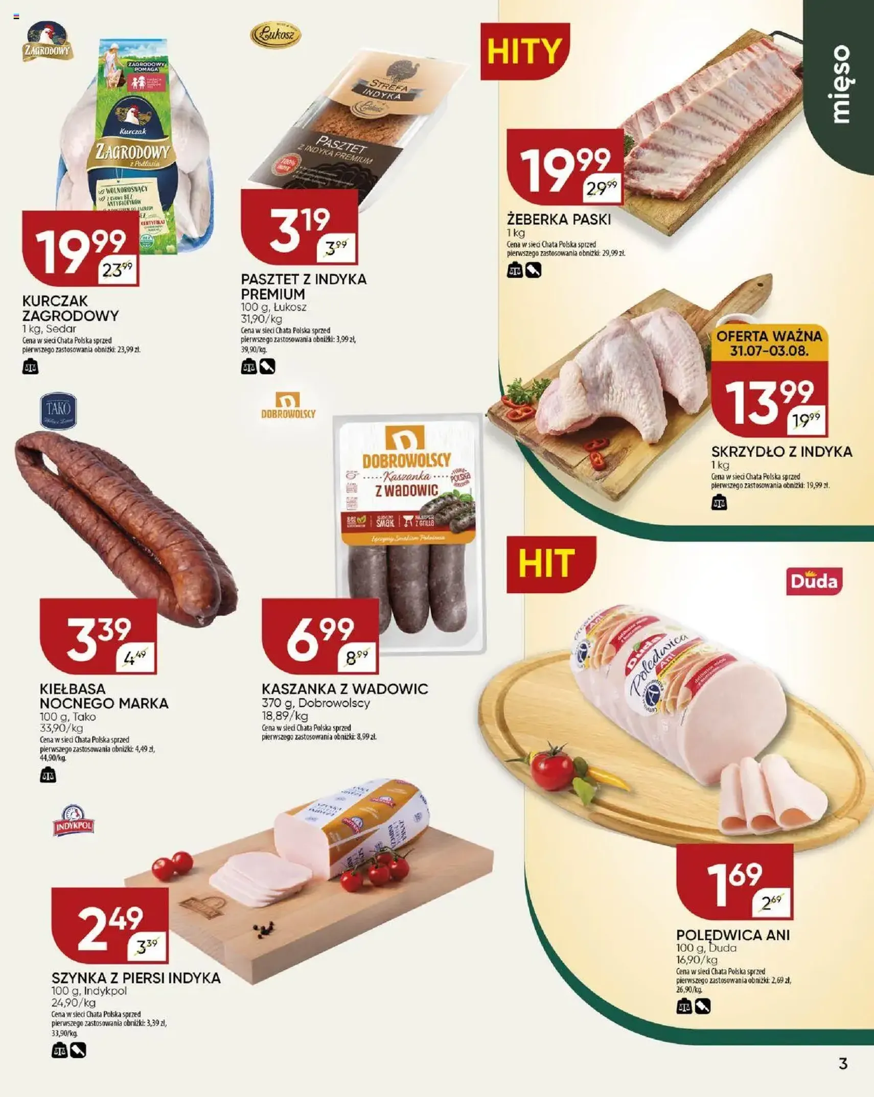 Chata Polska Gazetka - ważny gazetka od 31.07.2025 strona 3 z 24 Chata Polska Gazetka - ważny gazetka od 31.07.2025 strona 3 z 24