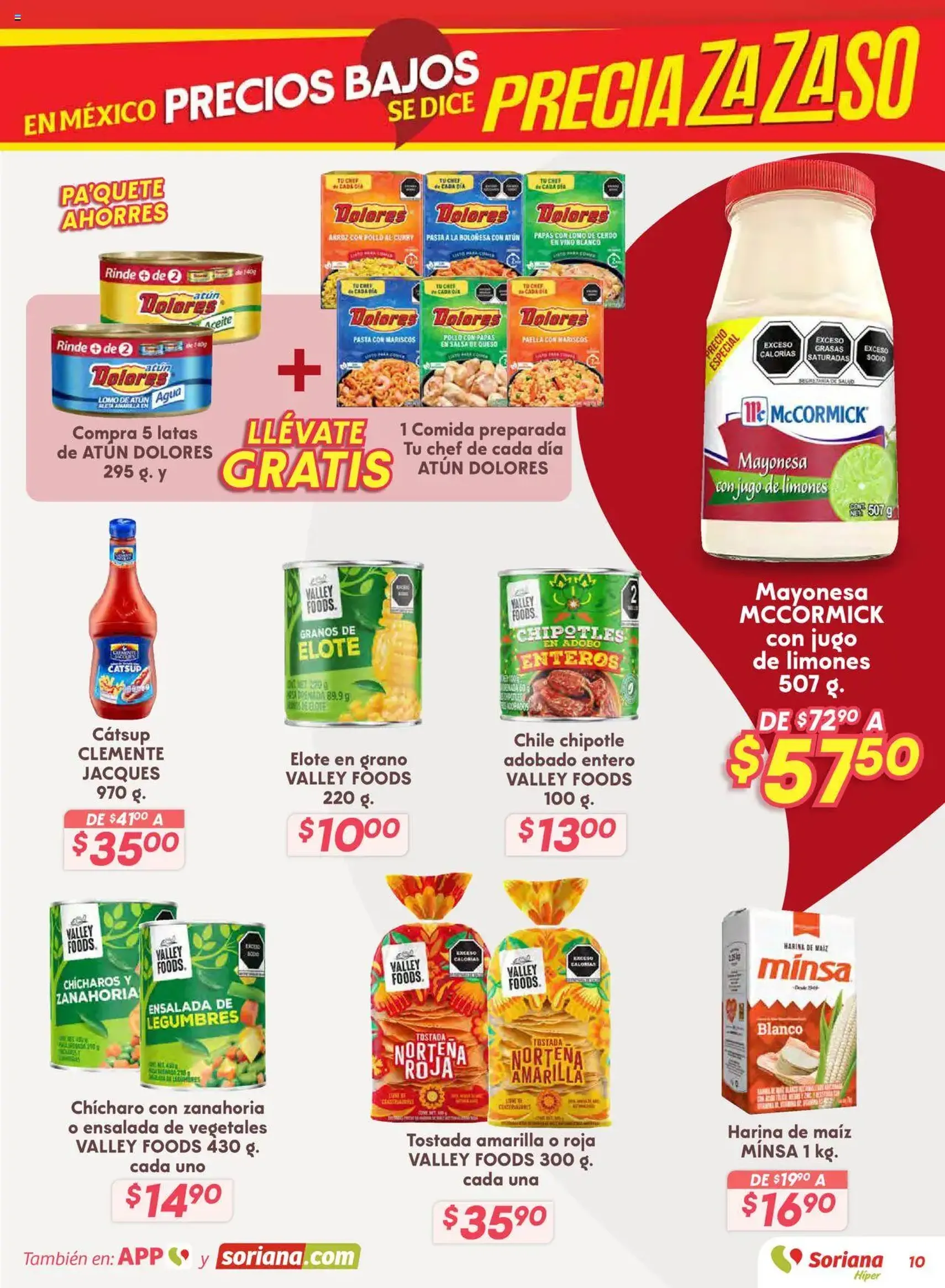 Soriana - Preciazazaso Híper: Ags, Col, Gto, Jal, Mich - folleto válido desde 14/08/2025 página 10 de 55 Soriana - Preciazazaso Híper: Ags, Col, Gto, Jal, Mich - folleto válido desde 14/08/2025 página 10 de 55