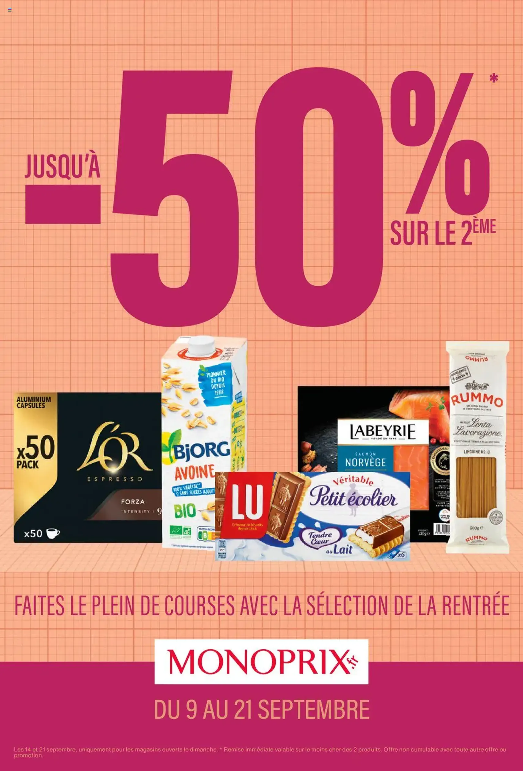 Monoprix catalogue - brochure valable à partir du 09/09/2025, page 1 sur 54 Monoprix catalogue - brochure valable à partir du 09/09/2025, page 1 sur 54