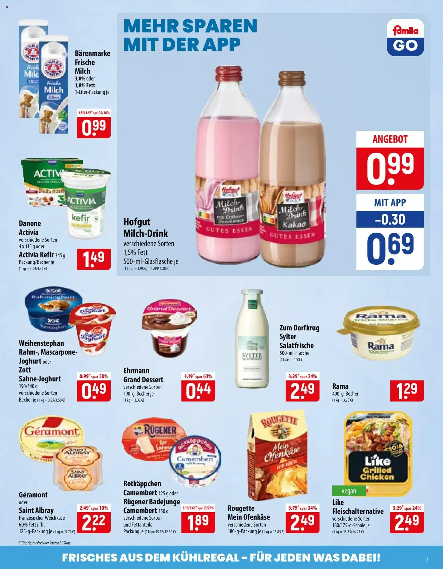 Famila Prospekt - Gültiger Prospekt ab 19.10.2026, Seite 7 von insgesamt 24
