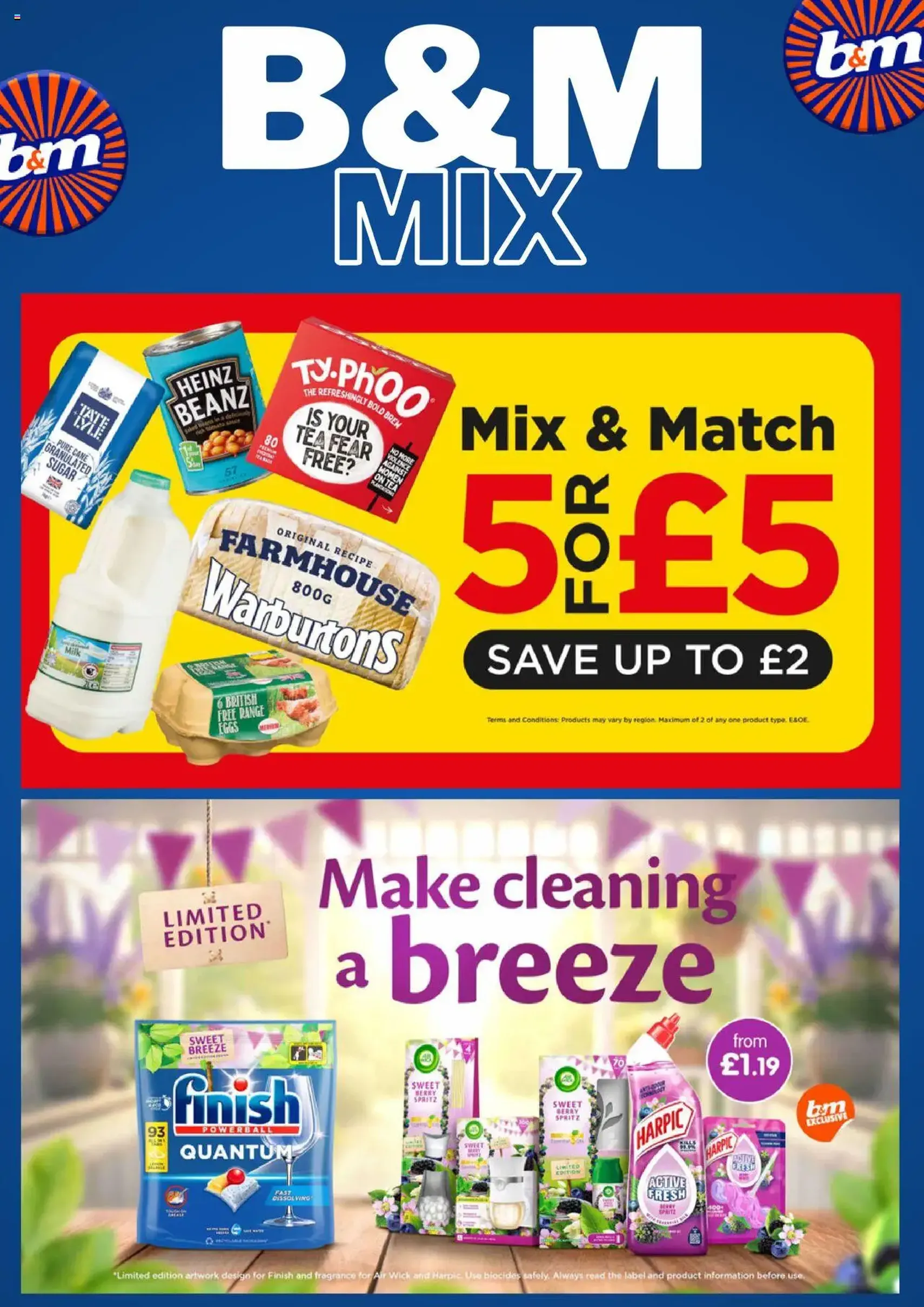 B&M - Offers - valid flyer from 25/07/2025, page 1 of 8 B&M - Offers - valid flyer from 25/07/2025, page 1 of 8