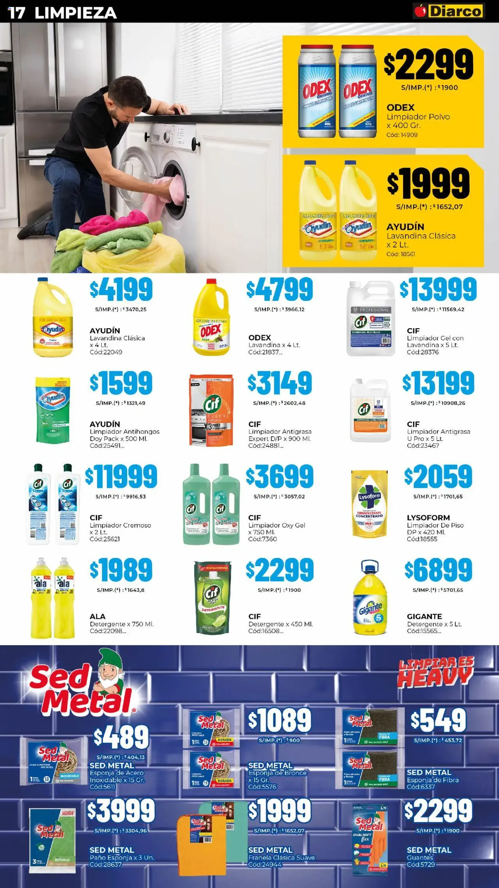 Diarco - Ofertas Sur - folleto válido desde 20/10/2025 página 17 de 22 Diarco - Ofertas Sur - folleto válido desde 20/10/2025 página 17 de 22
